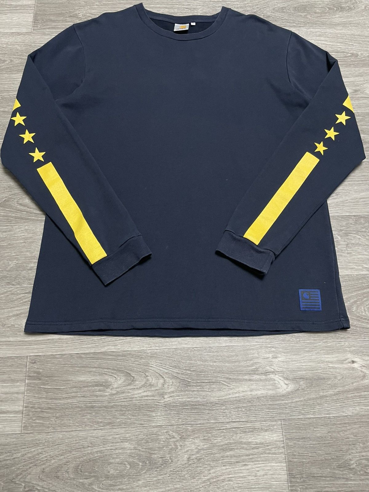 Carhartt Vintage Carhartt Relaxed Fit Graphic Heavyweight Long Sleeve Size US XL / EU 56 / 4 - 3 Thumbnail