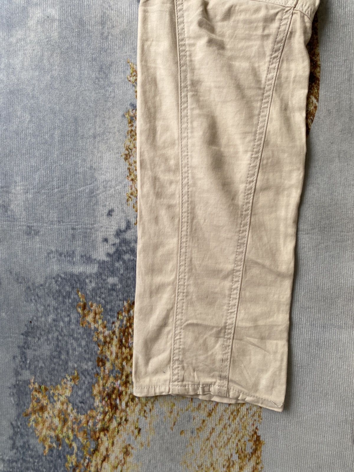 Japanese Brand × Le Grande Bleu (L.G.B.) × Tornado Mart 2000s - Cook Jeans Pant Laces Back Pocket Design Size US 30 / EU 46 - 13 Thumbnail