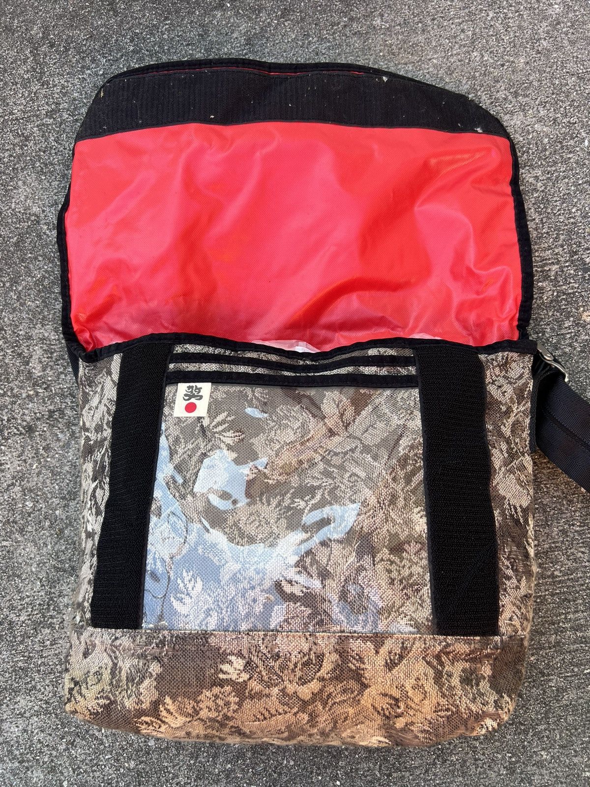 Vintage Vintage Beruf Tokyo Japan Jacquard Tarpaulin Messenger Bag Size ONE SIZE - 15 Thumbnail