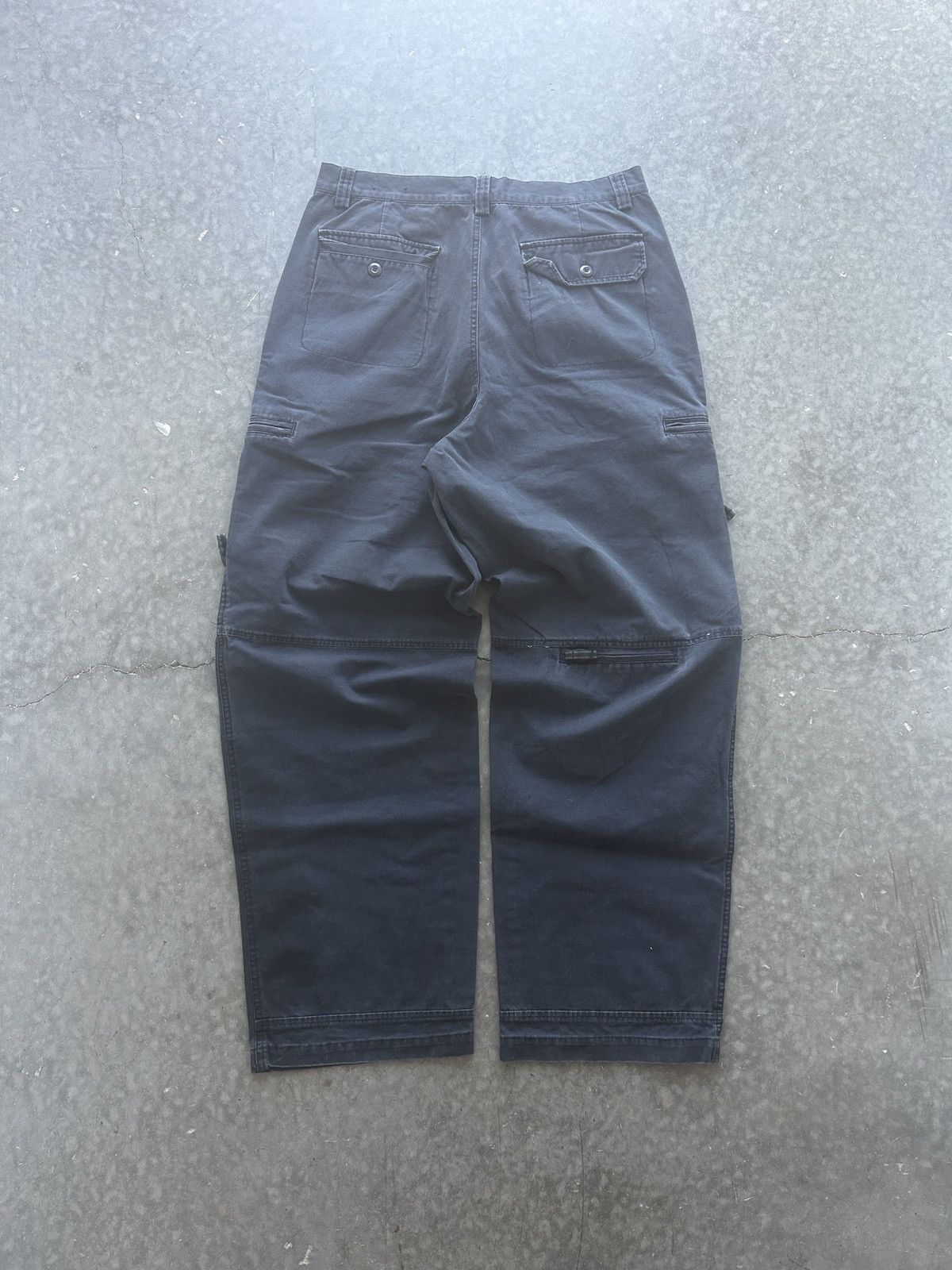 Japanese Brand × Vintage Vintage Y2K Baggy Geographic Cargo Pants Size US 34 / EU 50 - 6 Thumbnail
