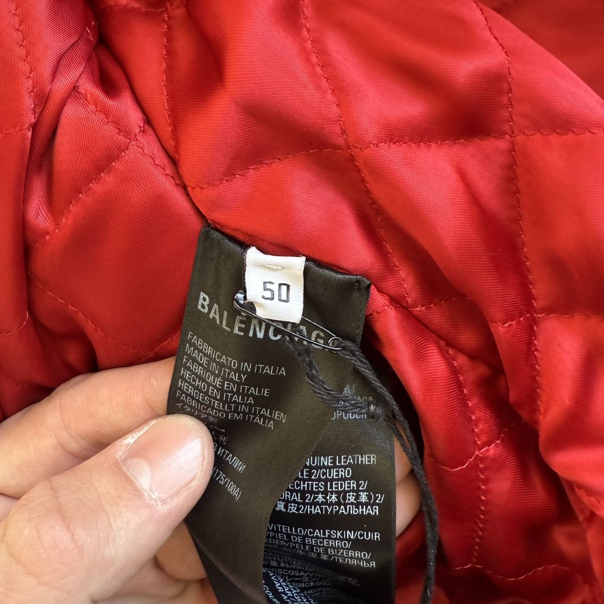 Balenciaga Balenciaga Fringed-Upcycled Leather Jacket Size US M / EU 48-50 / 2 - 6 Thumbnail