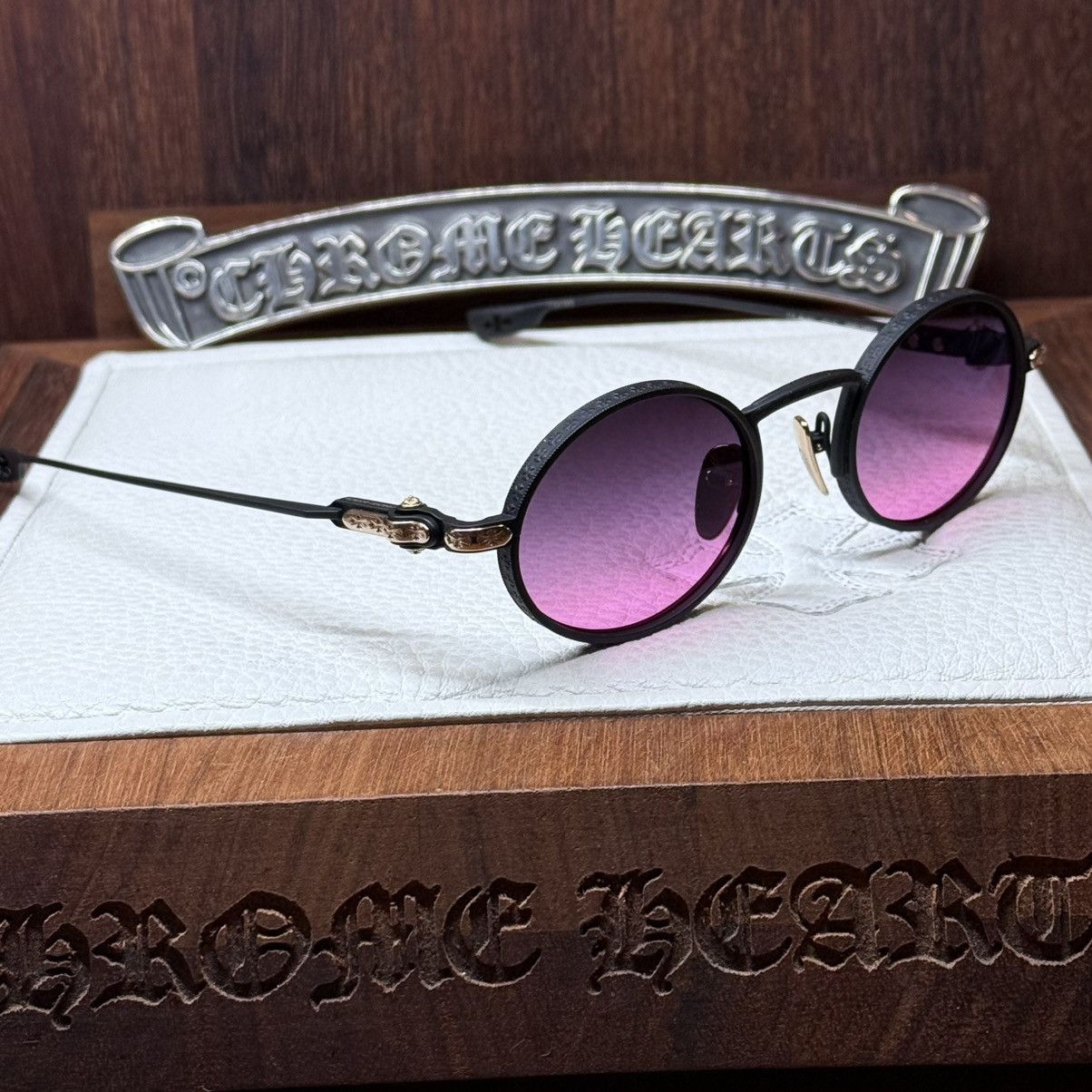 Chrome Hearts Chrome Hearts Honey Dipped 1/1 Sunglasses Size ONE SIZE - 4 Thumbnail