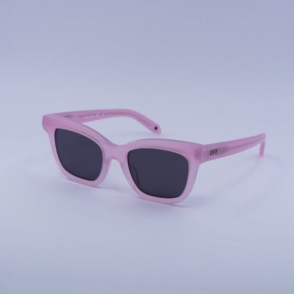 Off-White Off-White OERI143 LINCOLN 3007 Sunglasses Pink Square Frame Size ONE SIZE - 2 Thumbnail