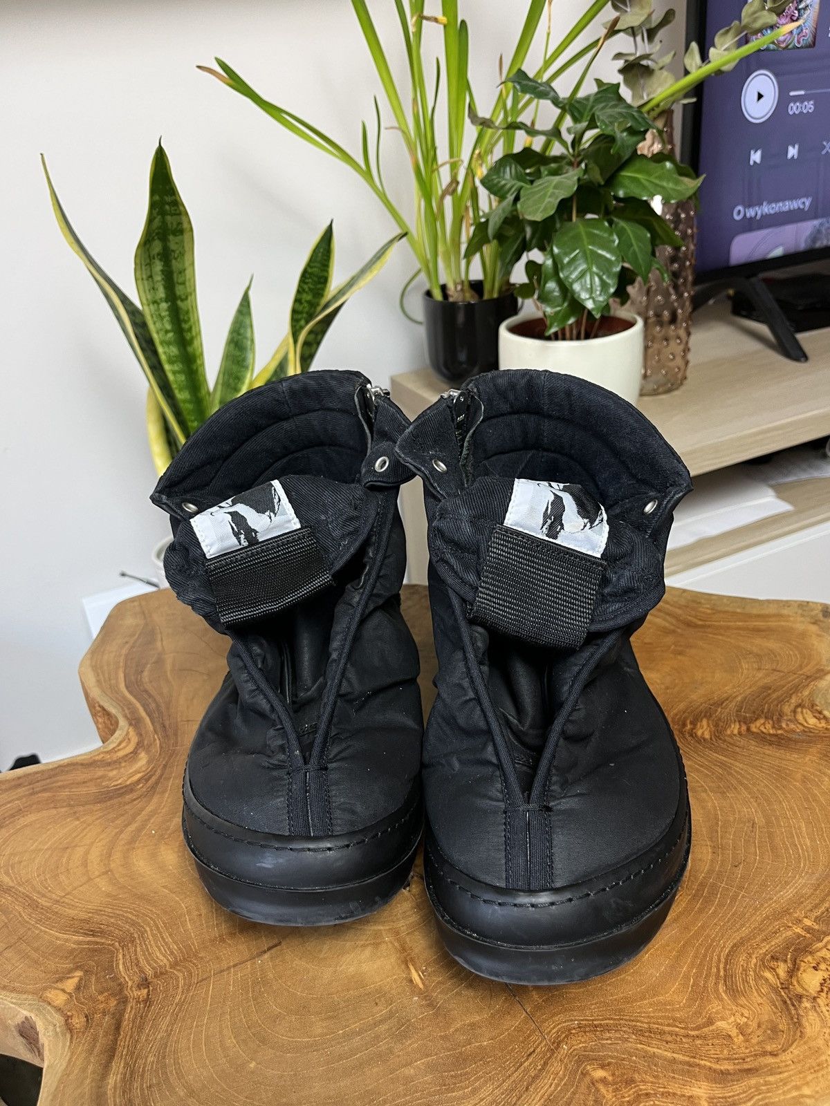 Rick Owens Rick Owens Drkshdw Hoof Dunks ss15 waxed archive grail Size US 8 / EU 41 - 4 Thumbnail