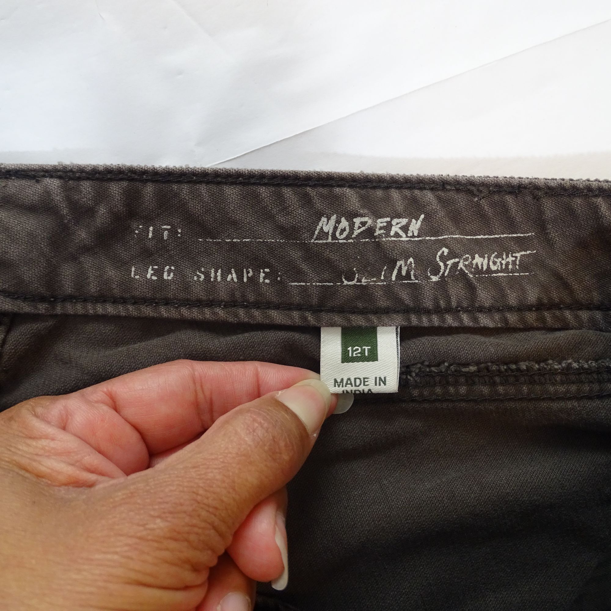 Eddie Bauer Eddie Bauer Women Brown Corduroy Modern Slim Straight Pants Size 36" / US 14 / IT 50 - 5 Thumbnail