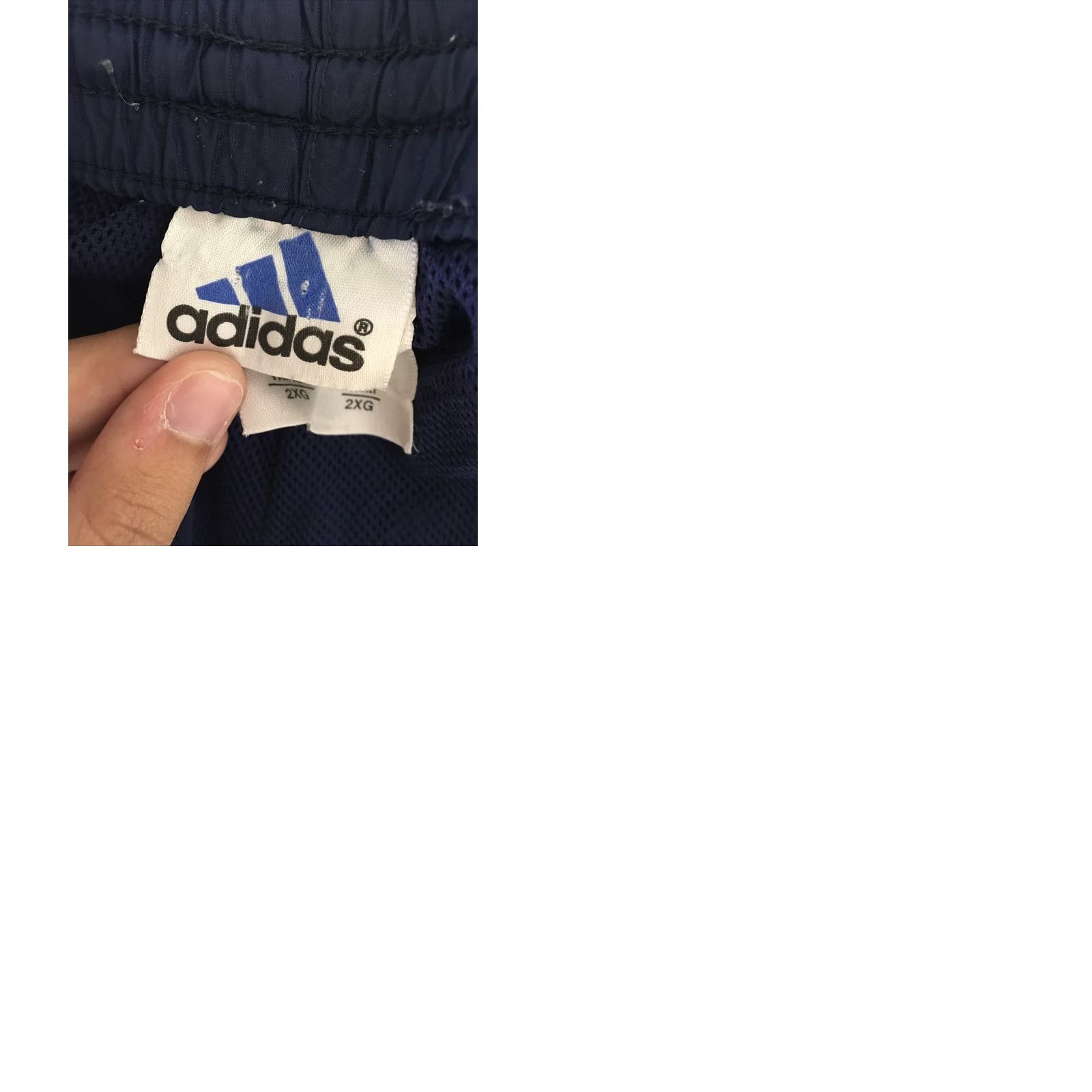 Adidas VINTAGE 90s Adidas Orange Windbreaker Track Suit Jacket Pants 2XL Nylon Retro Size 48R - 10 Thumbnail