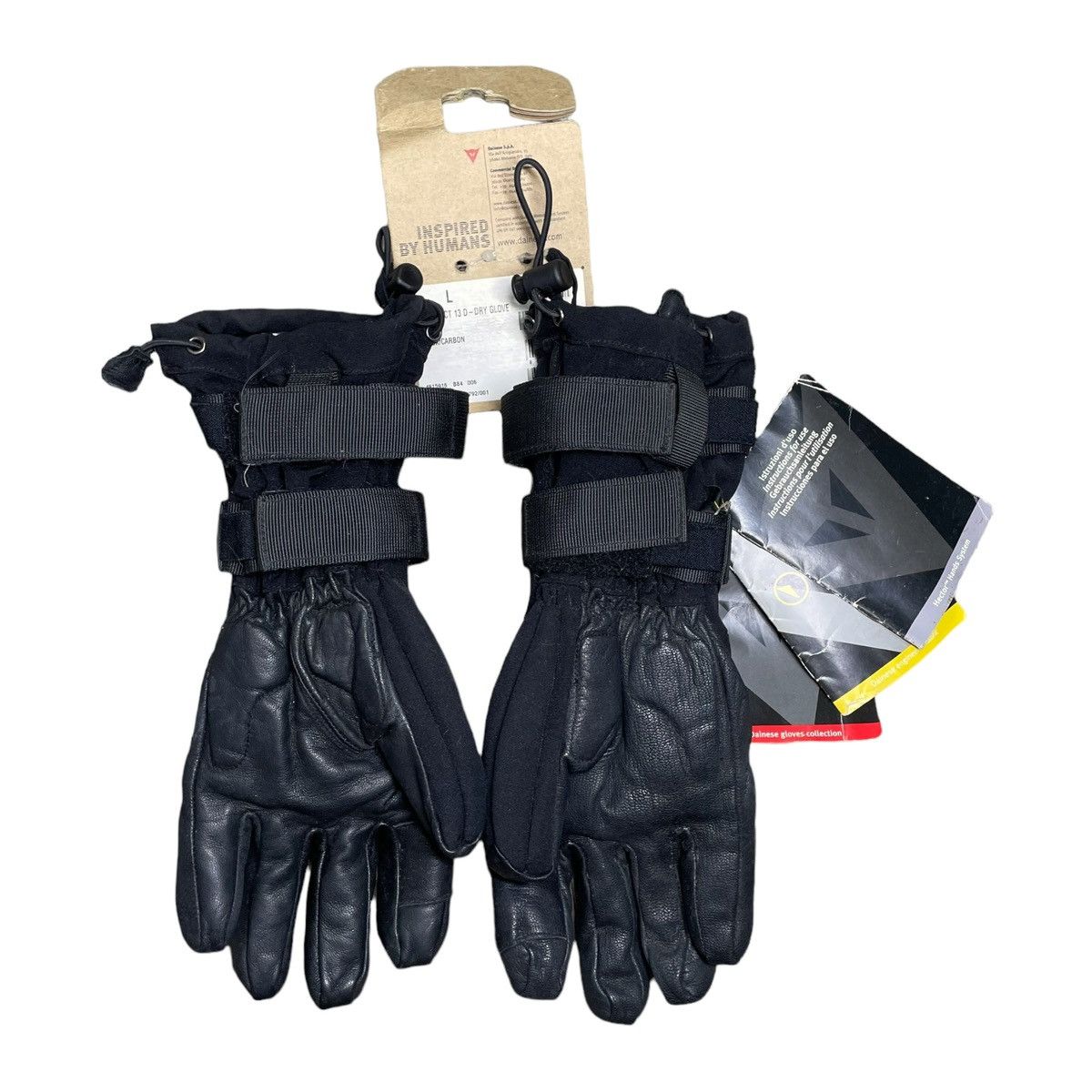 Dainese DAINESE D-IMPACT 13 D-DRIVE SNOWBOARD GLOVES NEW OLD STOCK Size ONE SIZE - 2 Thumbnail