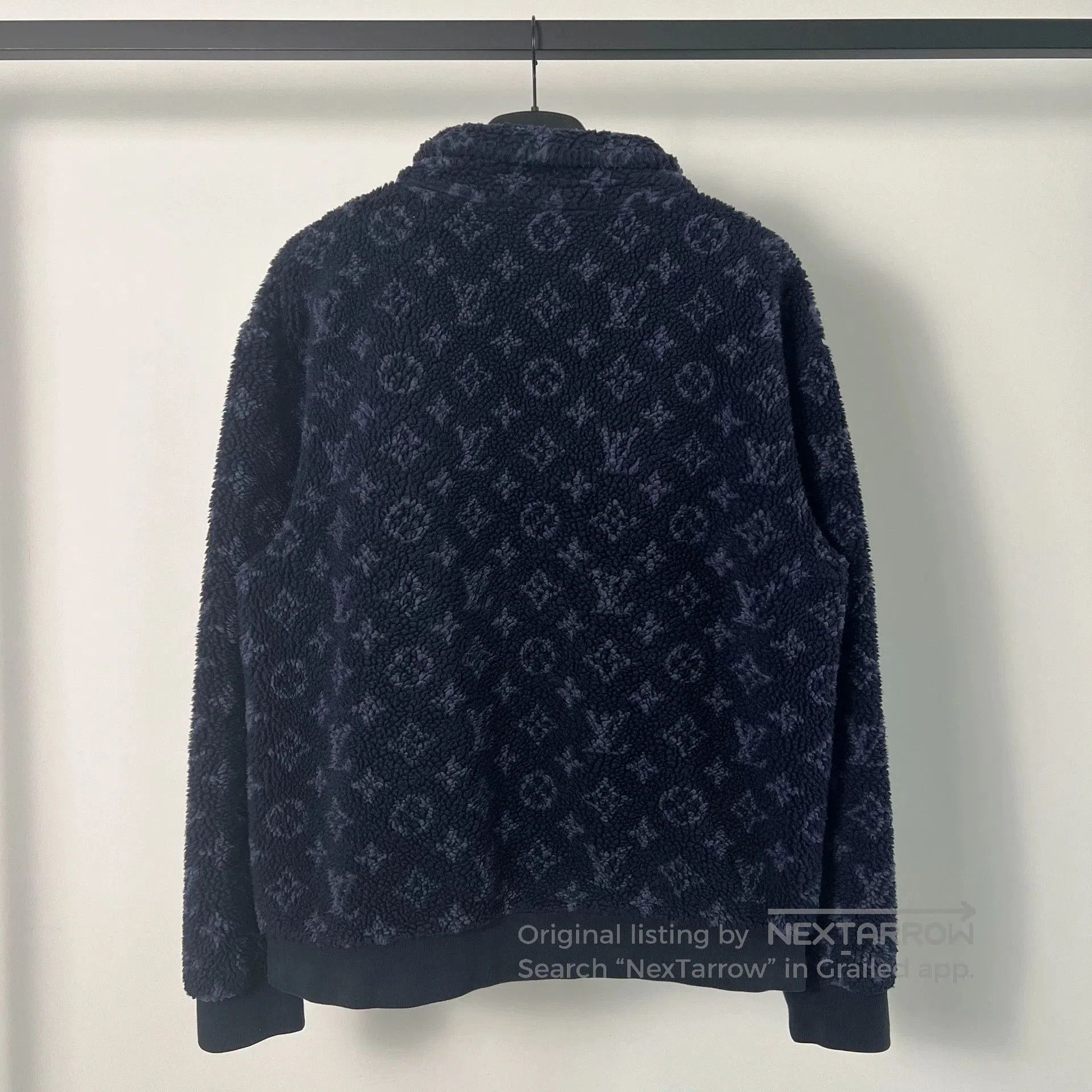 Louis Vuitton louis vuitton deep blue teddy jacket size M. Size US M / EU 48-50 / 2 - 2 Thumbnail