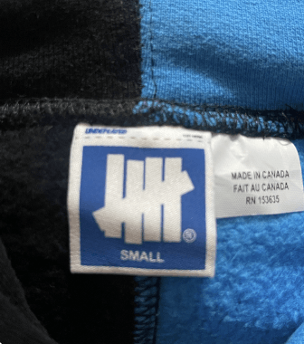 Undefeated Undefeated Split Design Hoodie Size US S / EU 44-46 / 1 - 4 Thumbnail