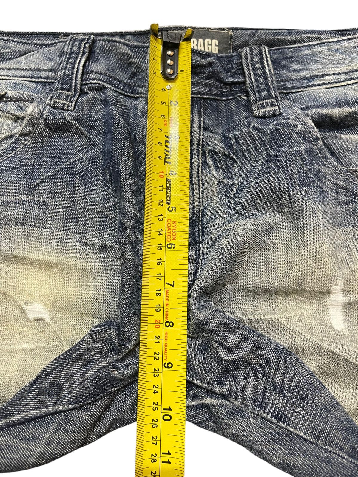 14th Addiction Vintage Japanese Brand Blue Wash Thunder Style Loose Jeans Size US 32 / EU 48 - 13 Thumbnail
