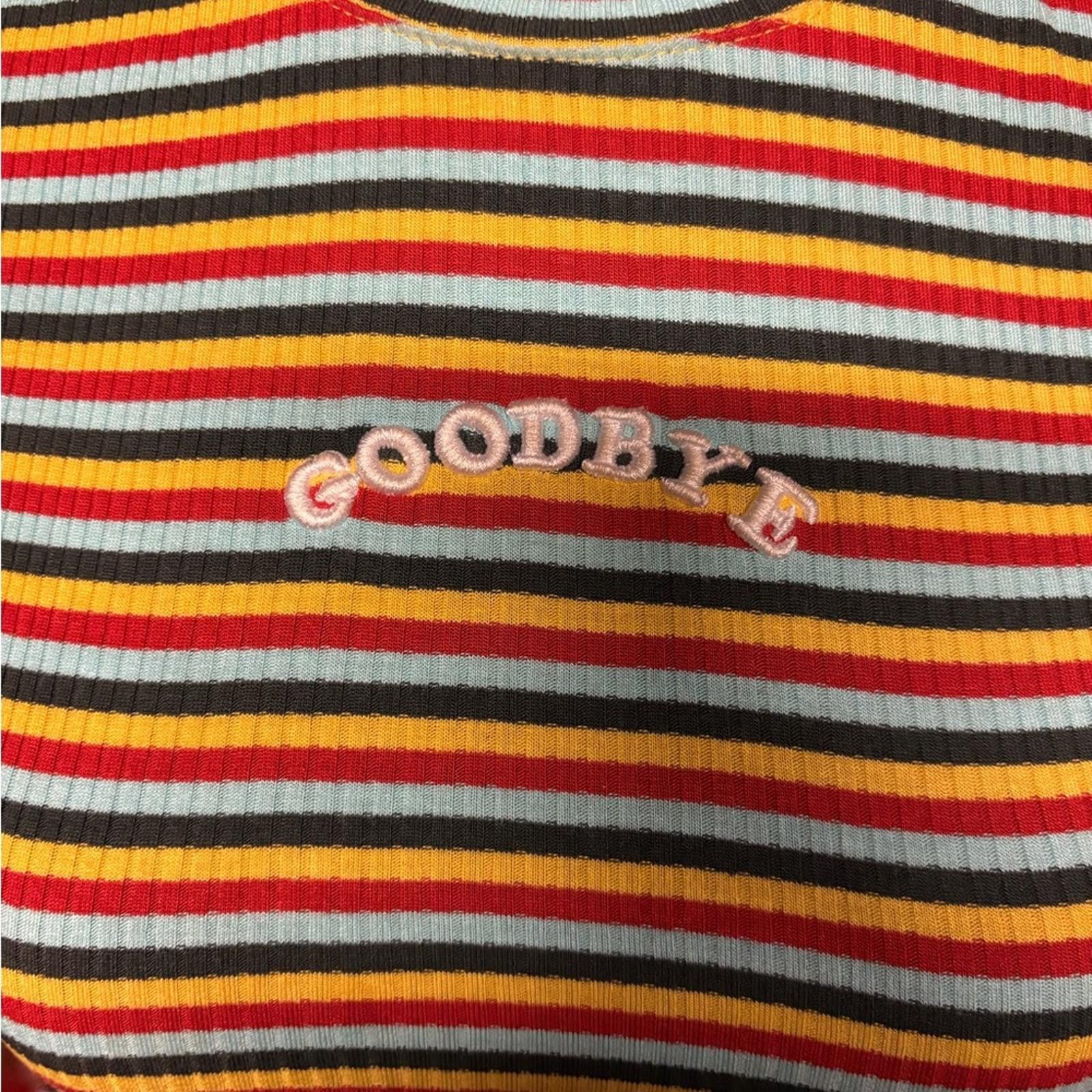 Forever 21 Forever 21 Colorful Striped Short Sleeve Tee Size S / US 4 / IT 40 - 2 Thumbnail