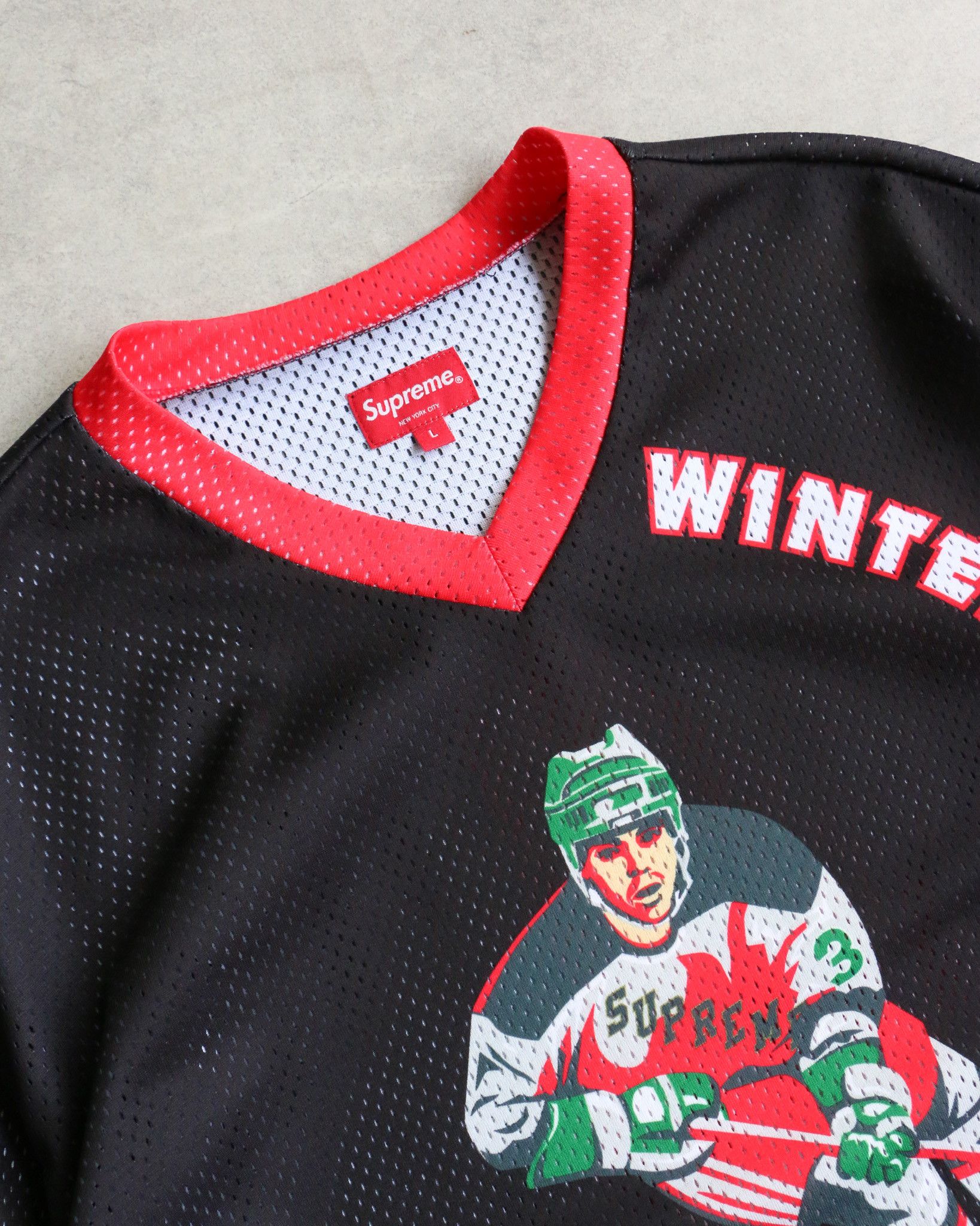 Supreme Supreme Winter 19 Hockey Jersey Size US L / EU 52-54 / 3 - 3 Thumbnail