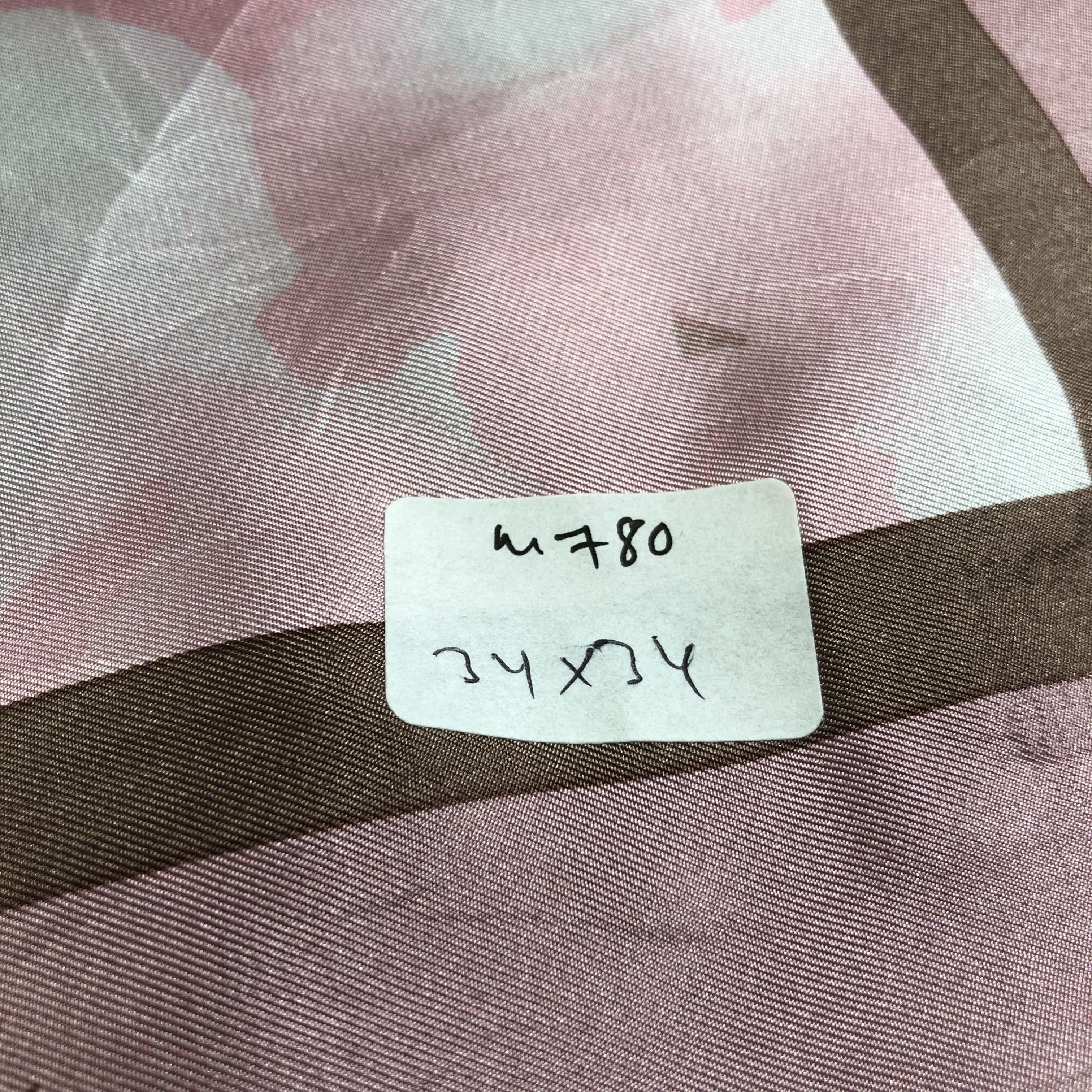 Japanese Brand Rose City Silk Scarf M780 Size ONE SIZE - 9 Thumbnail