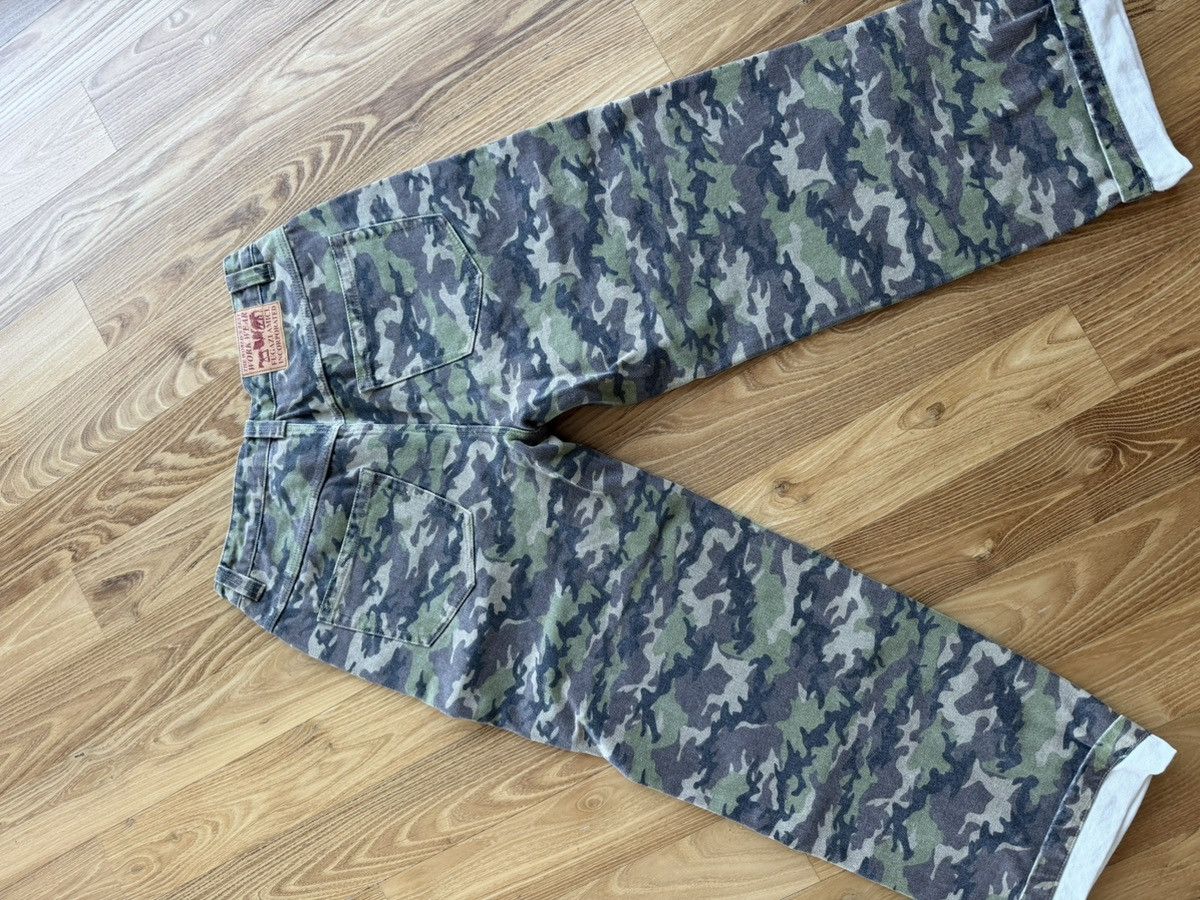 Fugazi Fugazi Camo Carpenter/ Workwear Jeans Size US 32 / EU 48 - 2 Thumbnail