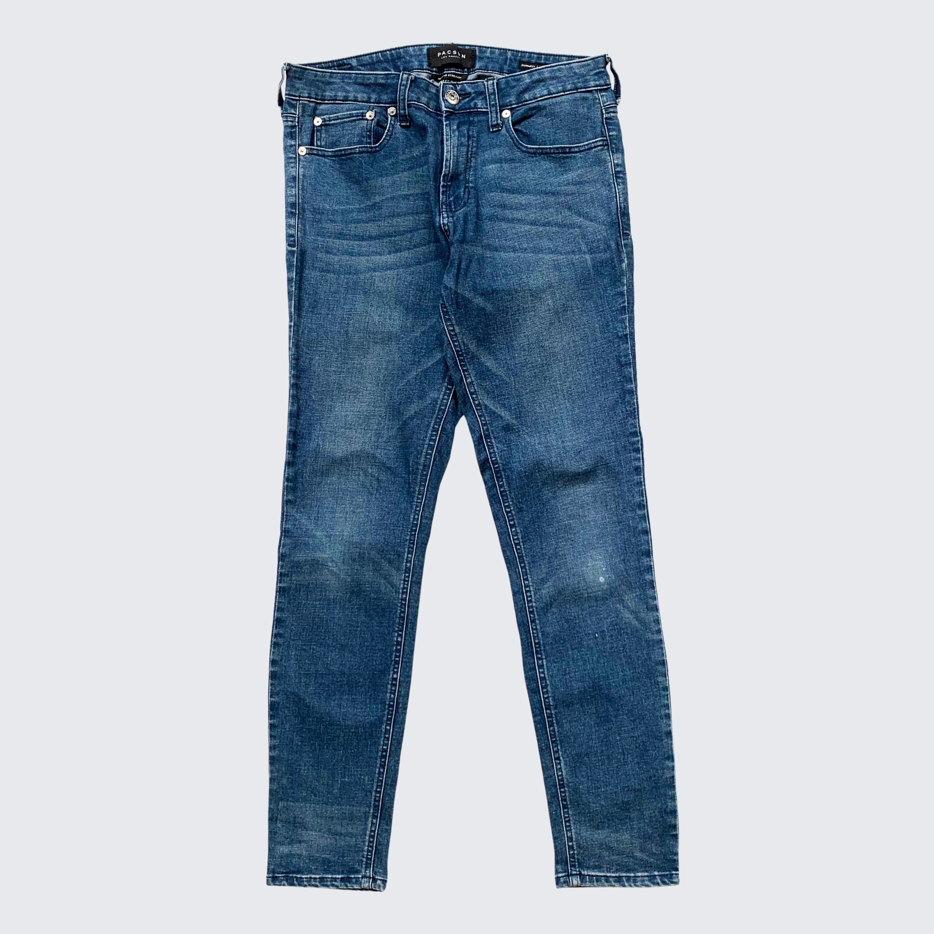 Pacsun Pacsun Los Angeles Skinny Fit Active Stretch Denim Pants Size US 29 - 1 Thumbnail