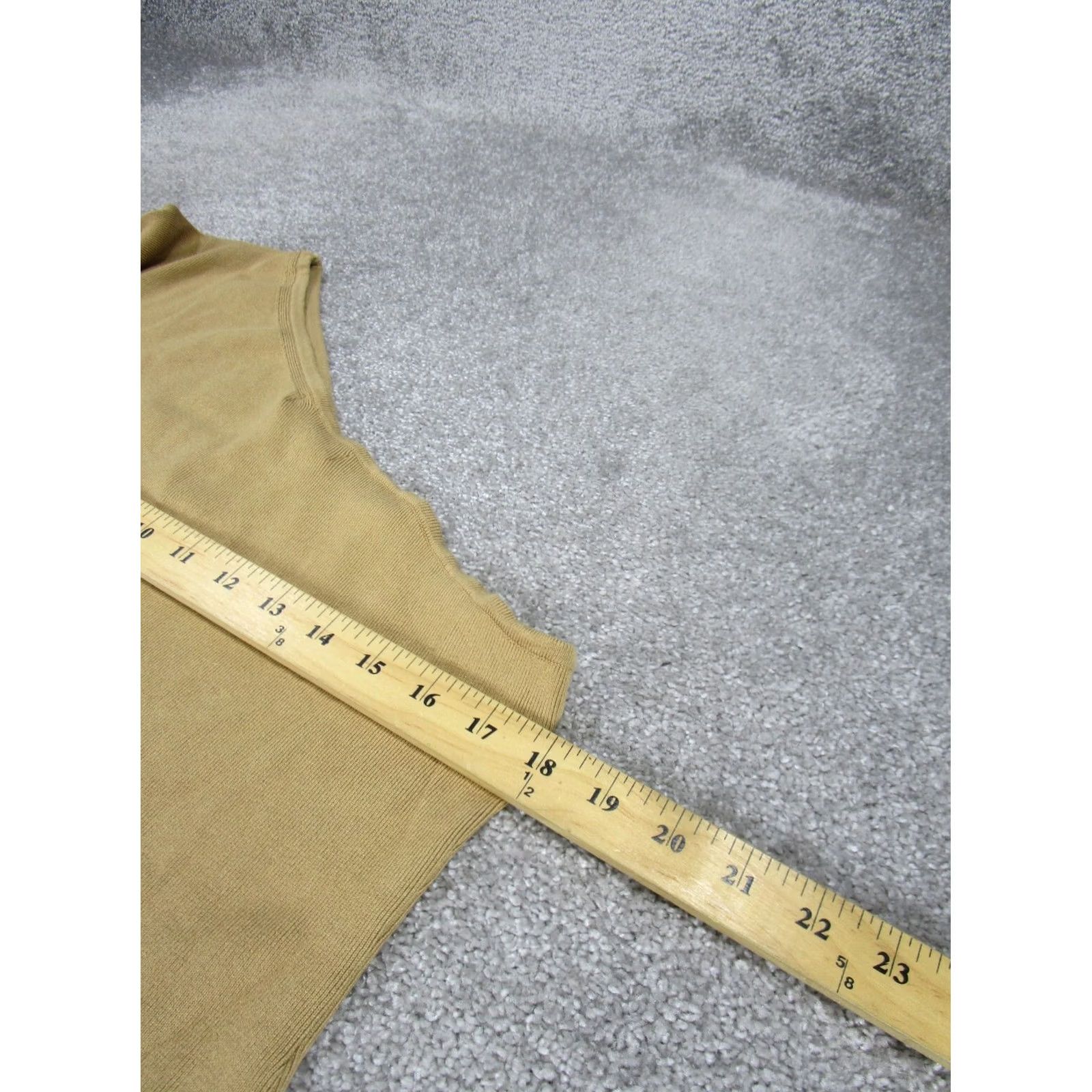 Banana Republic Banana Republic Dress Womens L Brown Shift Petites Single Shoulder Midi NEW Size L / US 10 / IT 46 - 6 Thumbnail