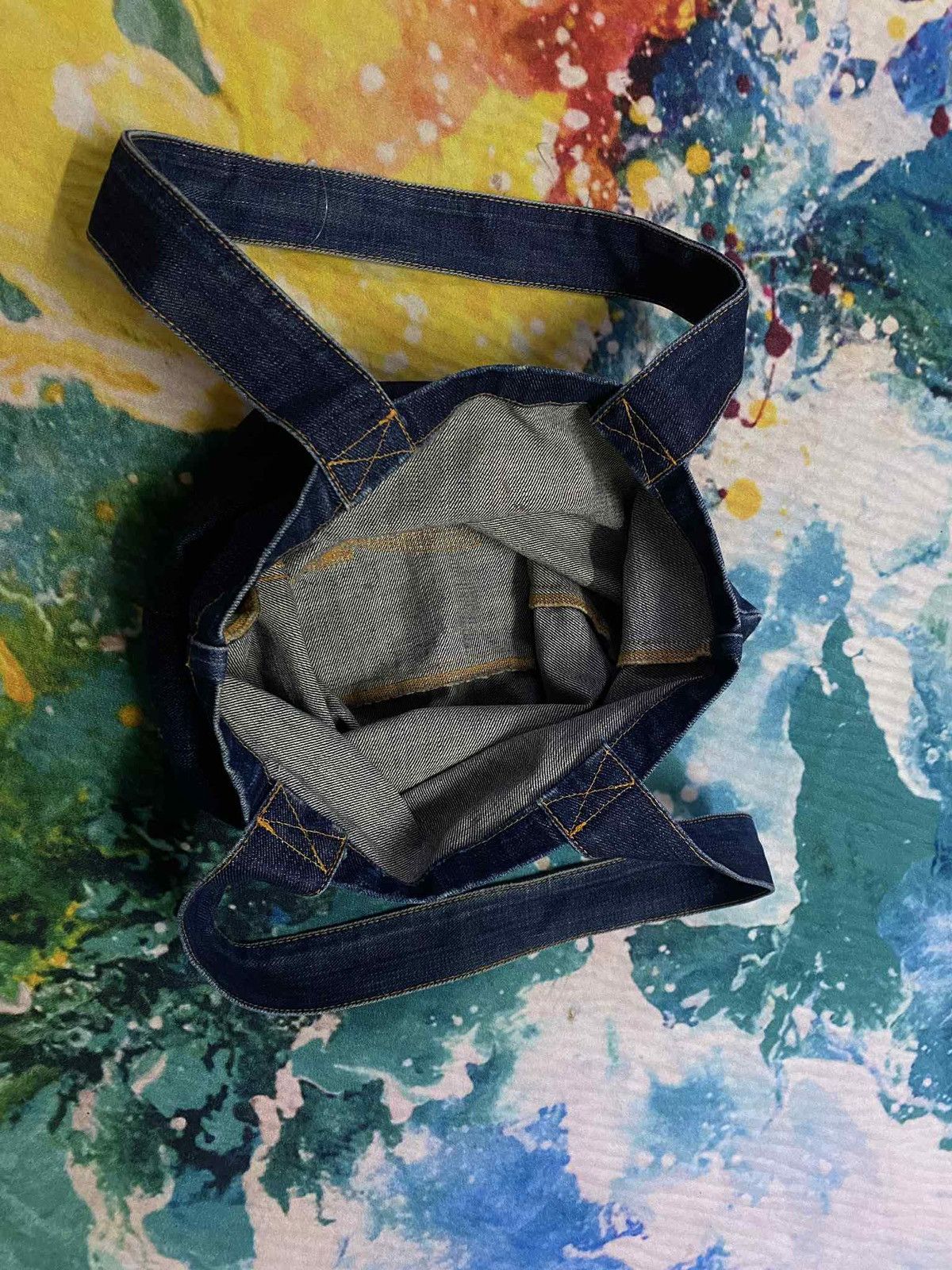 Denim & Co. × Nudie Jeans Shoping bag Nudie jeans Size ONE SIZE - 6 Thumbnail