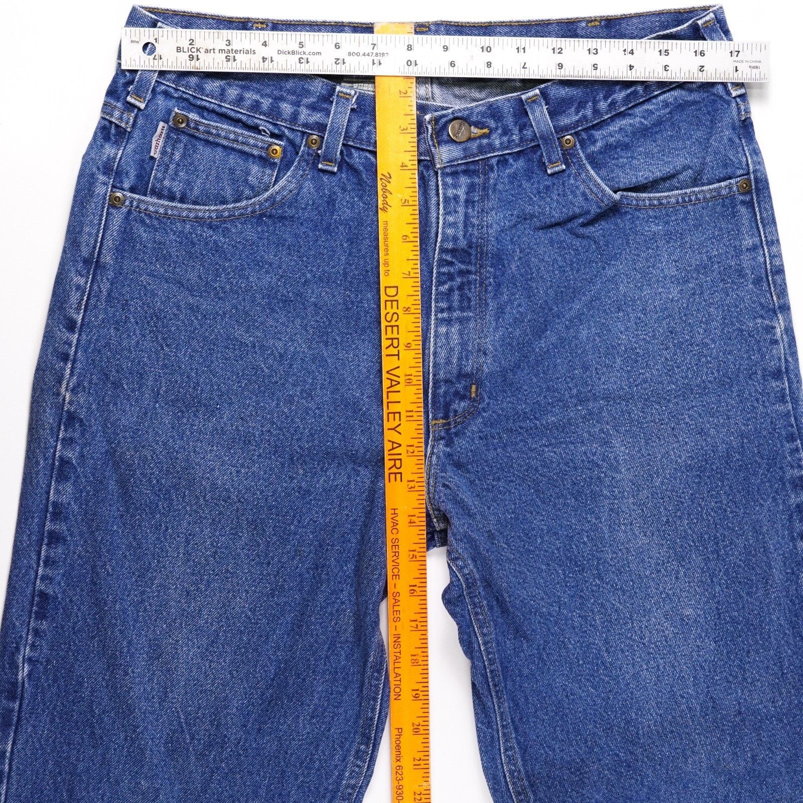 Carhartt Carhartt Cotton Denim Jeans Straight Wide Leg Pants W36xL34 Size US 36 / EU 52 - 2 Thumbnail