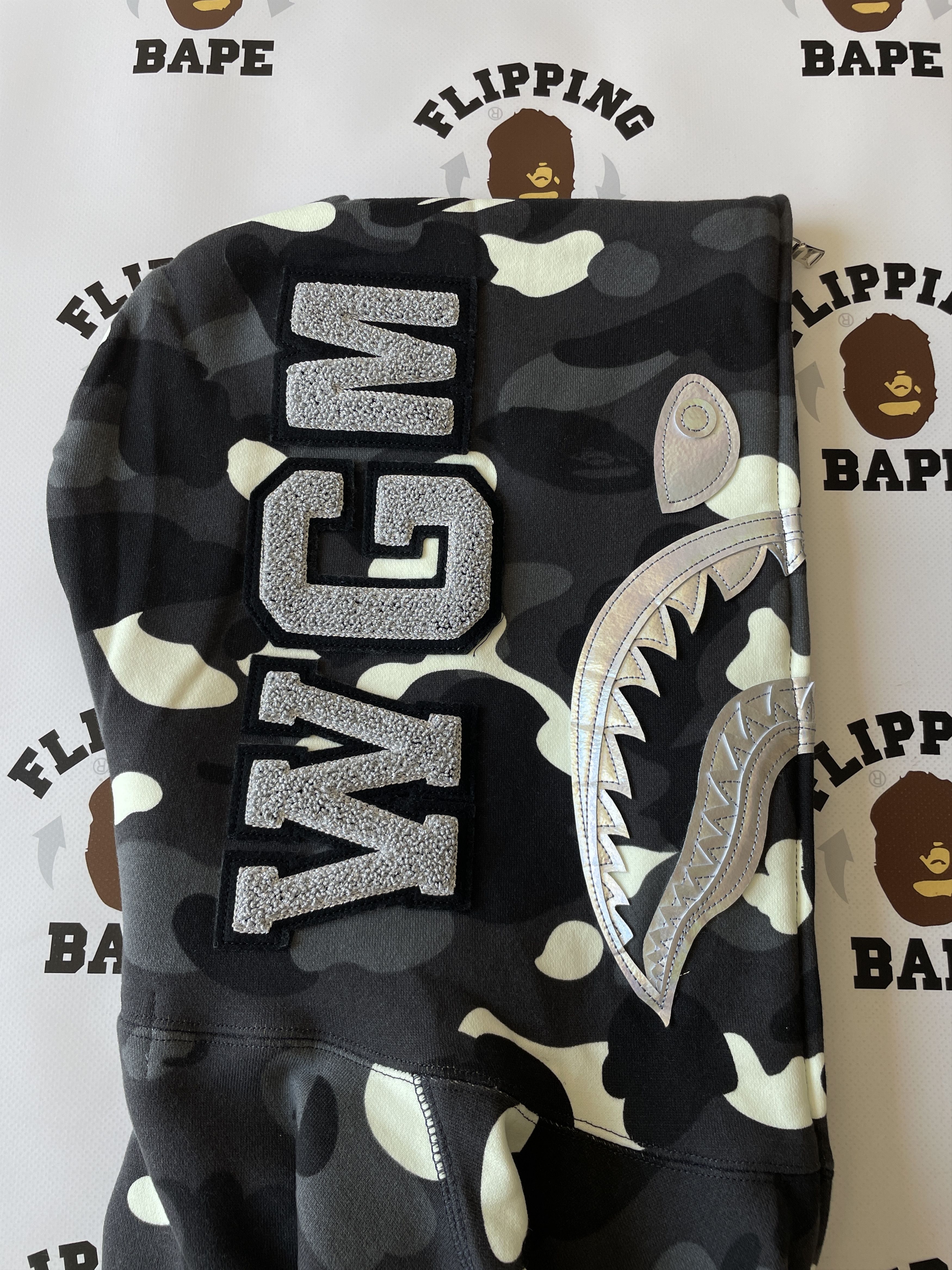 Bape BAPE CITY CAMO SHARK FULL ZIP HOODIE (SS24) Size US XL / EU 56 / 4 - 5 Thumbnail