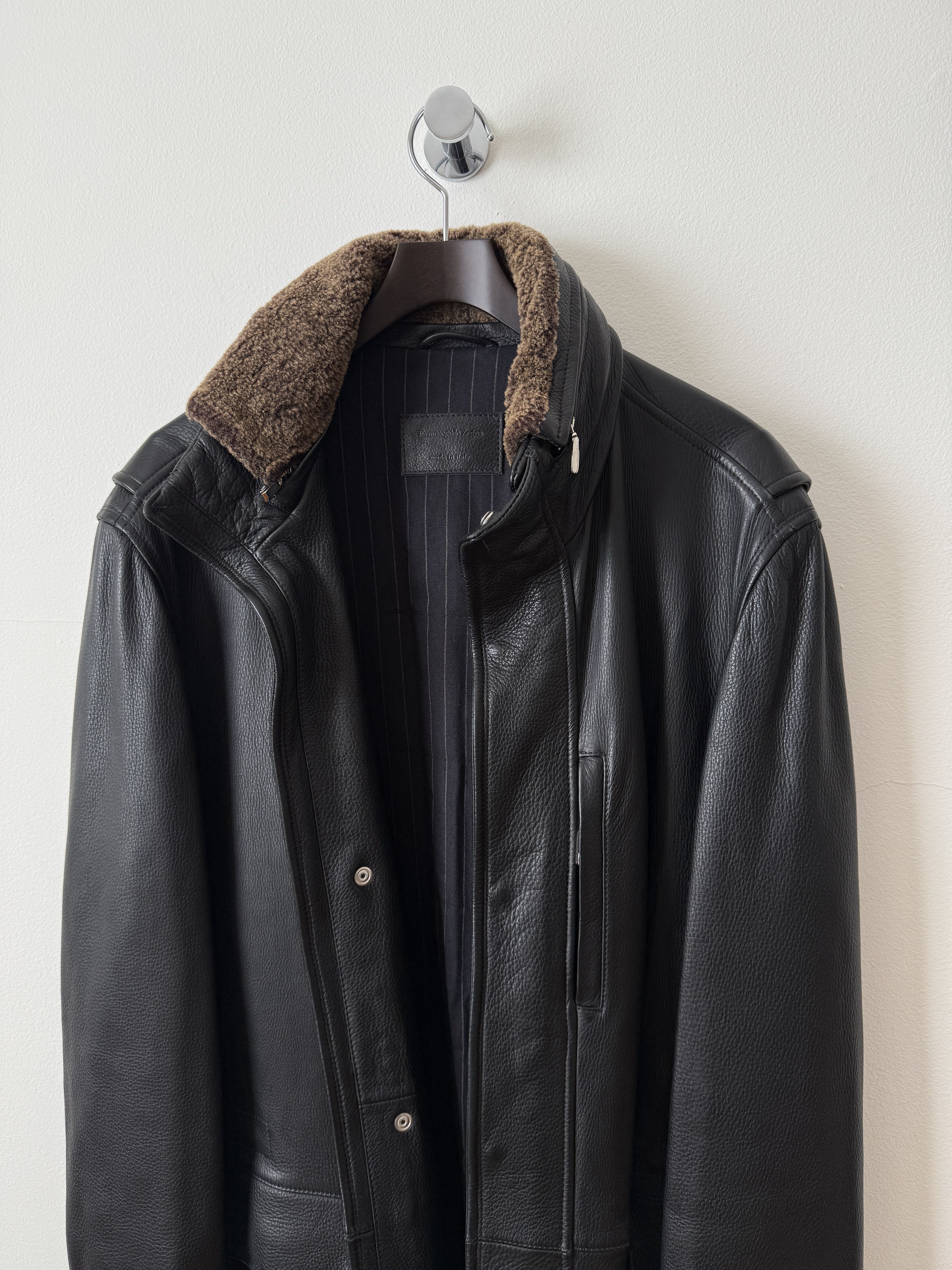 Ermenegildo Zegna Lambskin Long Coat Size US S / EU 44-46 / 1 - 4 Thumbnail