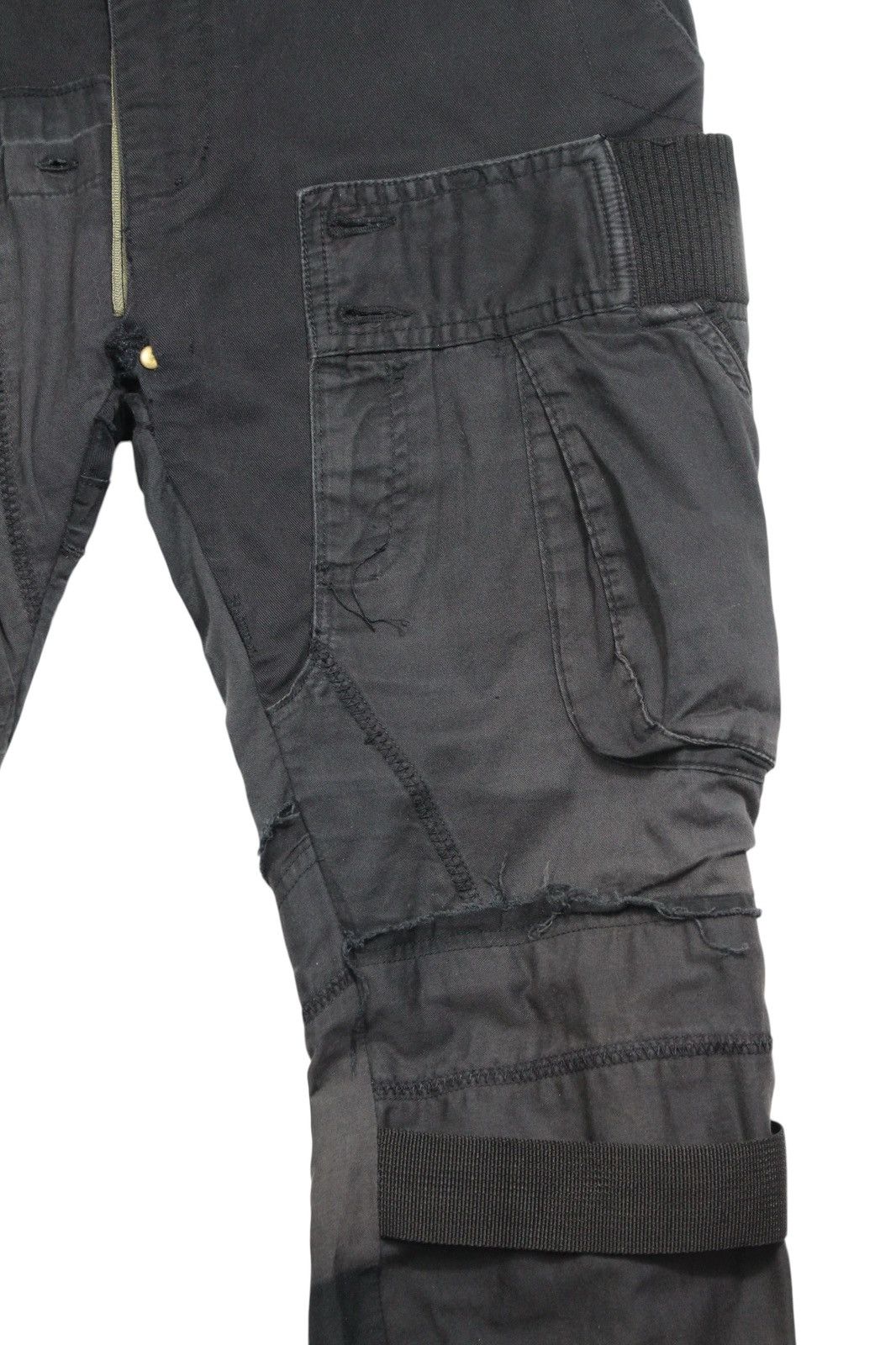 If Six Was Nine 2000S RECONSTRUCTED CARGO PANTS Size US 30 / EU 46 - 5 Thumbnail