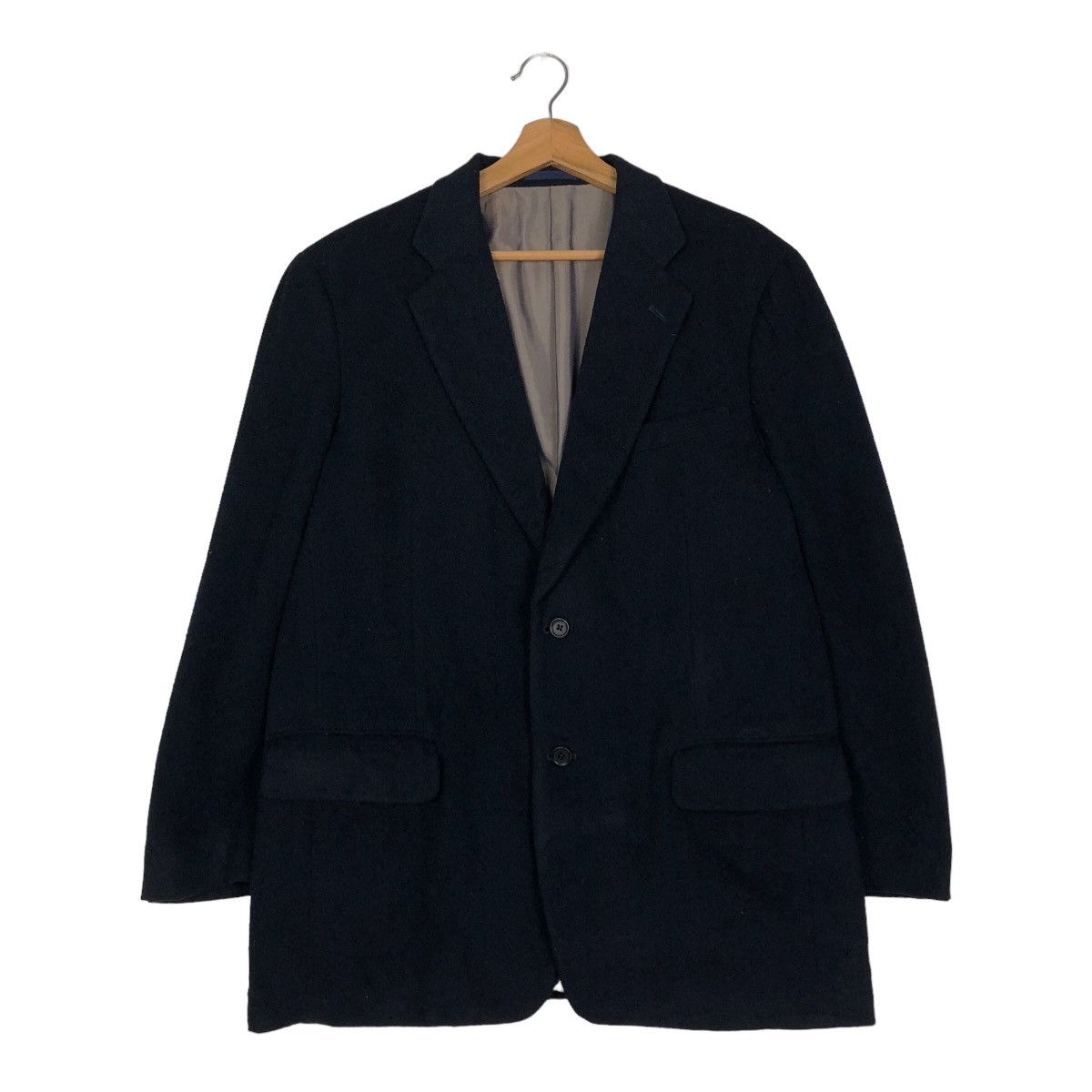 Burberry 🔥Vintage Wool Jacket Chore Burberrys Double Breast Size US L / EU 52-54 / 3 - 1 Thumbnail