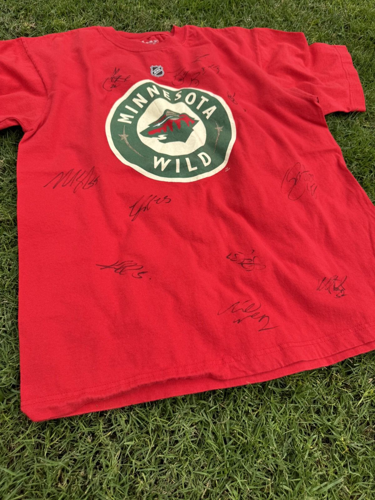 Reebok Reebok Minnesota Wild Zach boogaard #24 NHL Player T-shirt Size US M / EU 48-50 / 2 - 4 Thumbnail