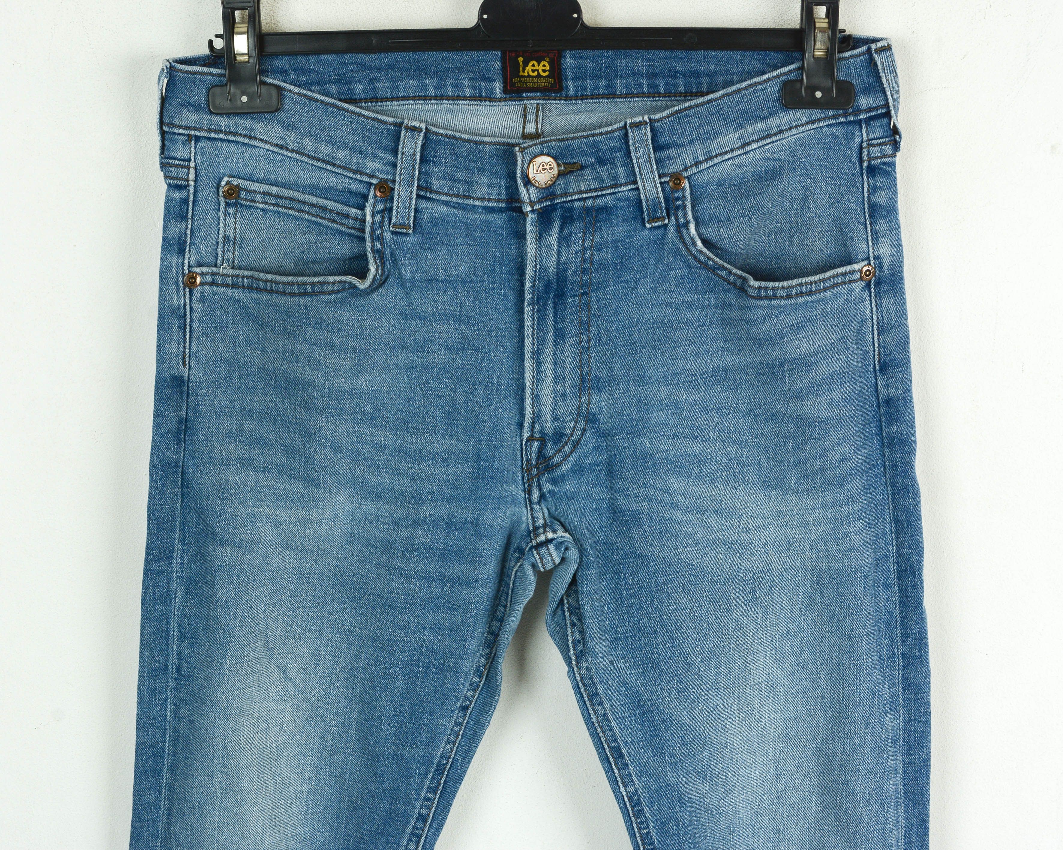 Lee LEE Luke Men W31 L32 Slim Fit Tapered Leg Jeans Denim Pants Size US 31 - 2 Thumbnail