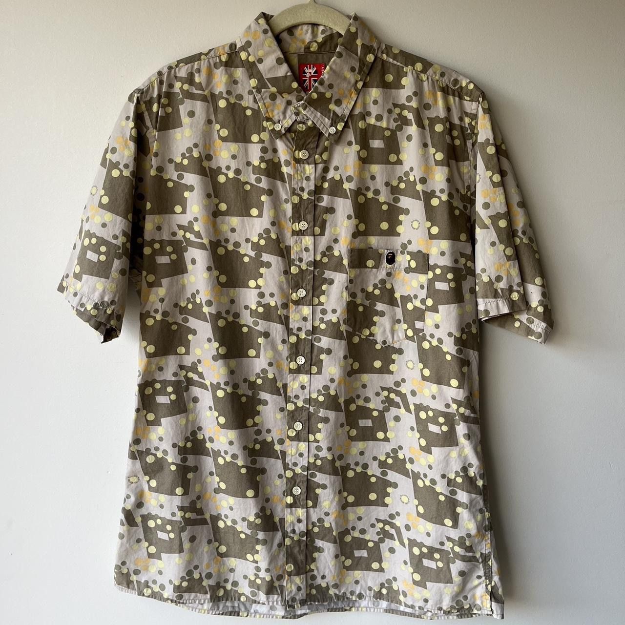Bape Vintage BAPE button up shirt Size US XL / EU 56 / 4 - 1 Thumbnail