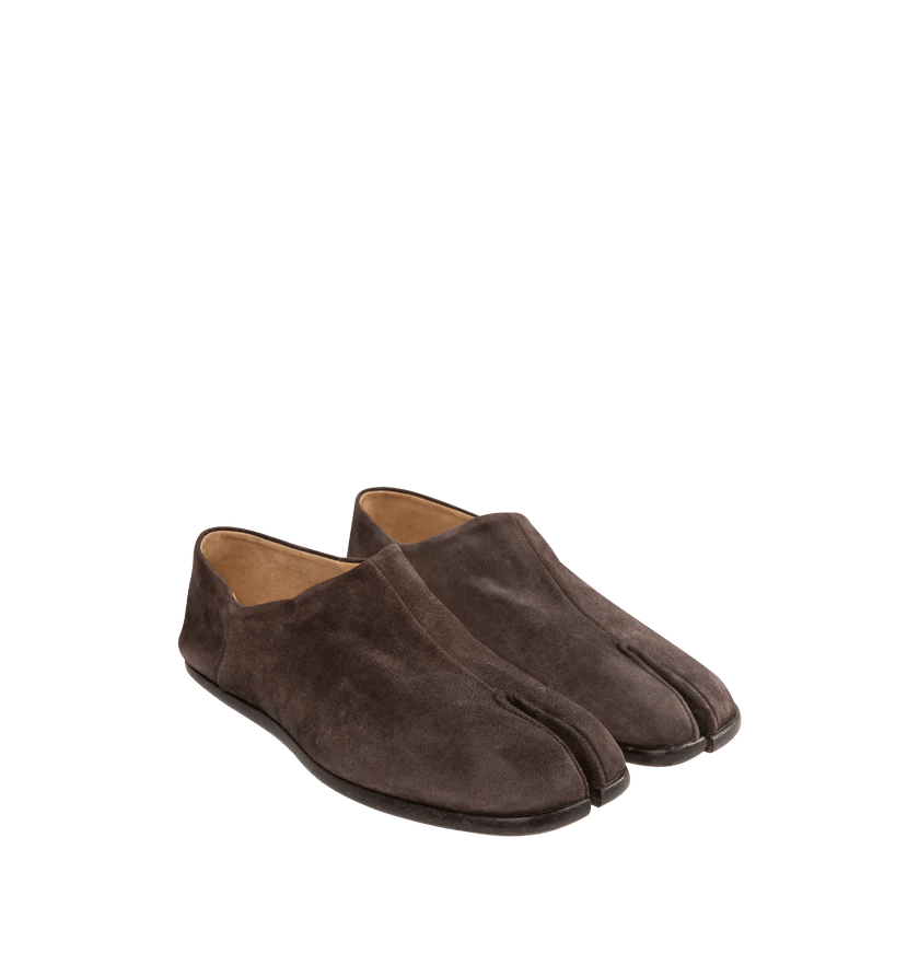 Maison Margiela o1h1sh11225 Tabi Babouche Shoe in Brown Size US 8 / EU 41 - 2 Thumbnail