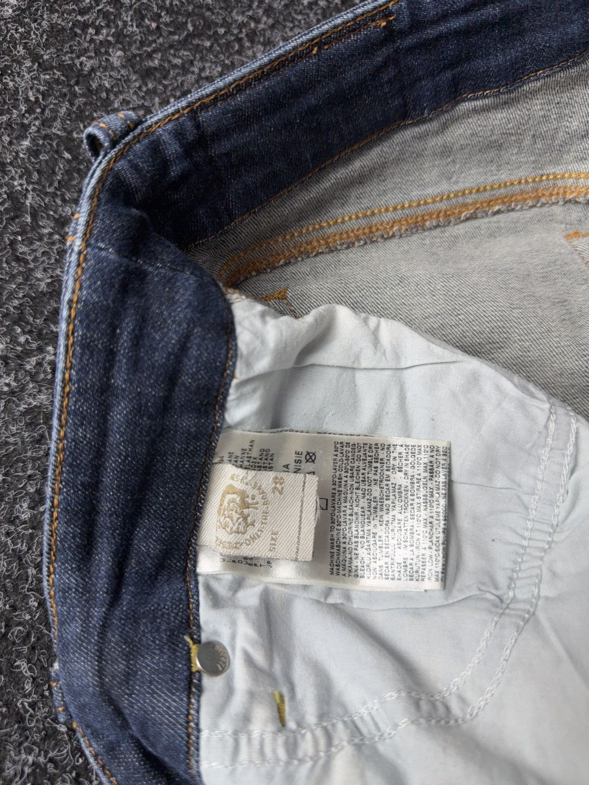 Diesel 00s Luxury Retro Diesel Grupee Skinny denim pants jeans Size 28" / US 6 / IT 42 - 8 Thumbnail