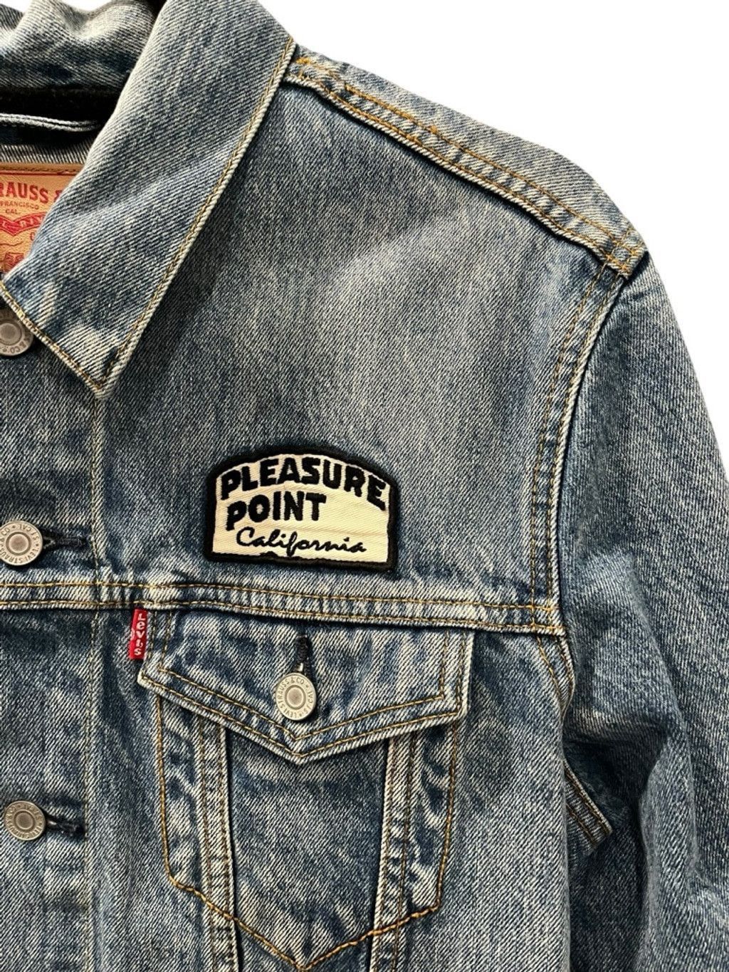Levi's Levi's x Jim Phillips Volks Machine Works Trucker Jacket Med Size US M / EU 48-50 / 2 - 4 Thumbnail