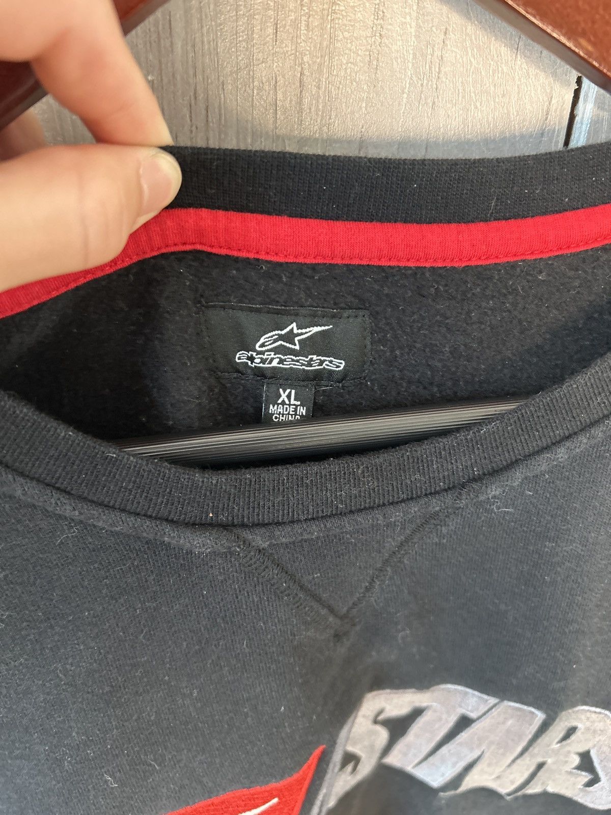 Vintage Vintage Alpinestars XL crewneck Size US XL / EU 56 / 4 - 3 Thumbnail