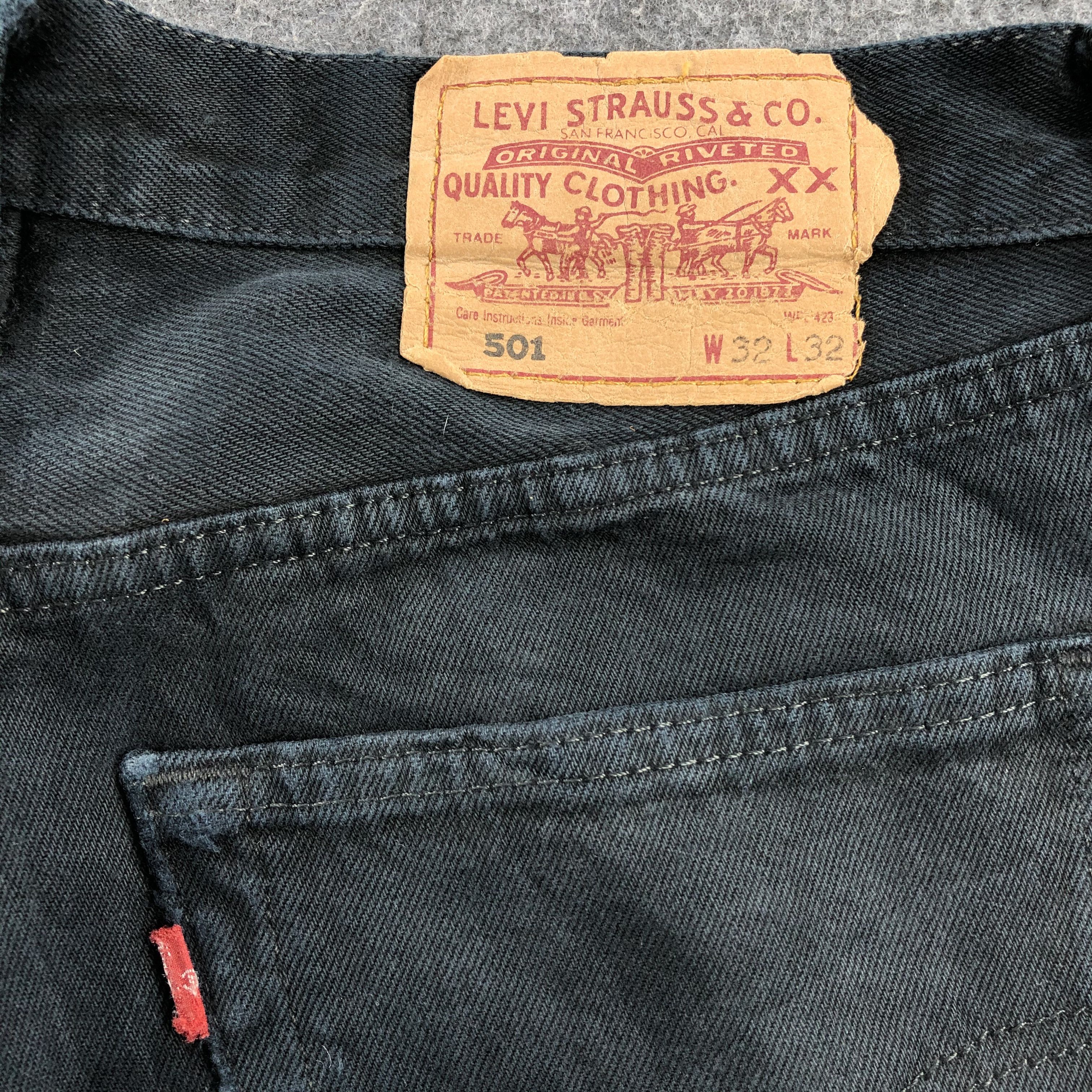 Levi's Vintage 90s Levis 501 Earth Tone Jeans-JM1500 Size US 31 - 7 Thumbnail