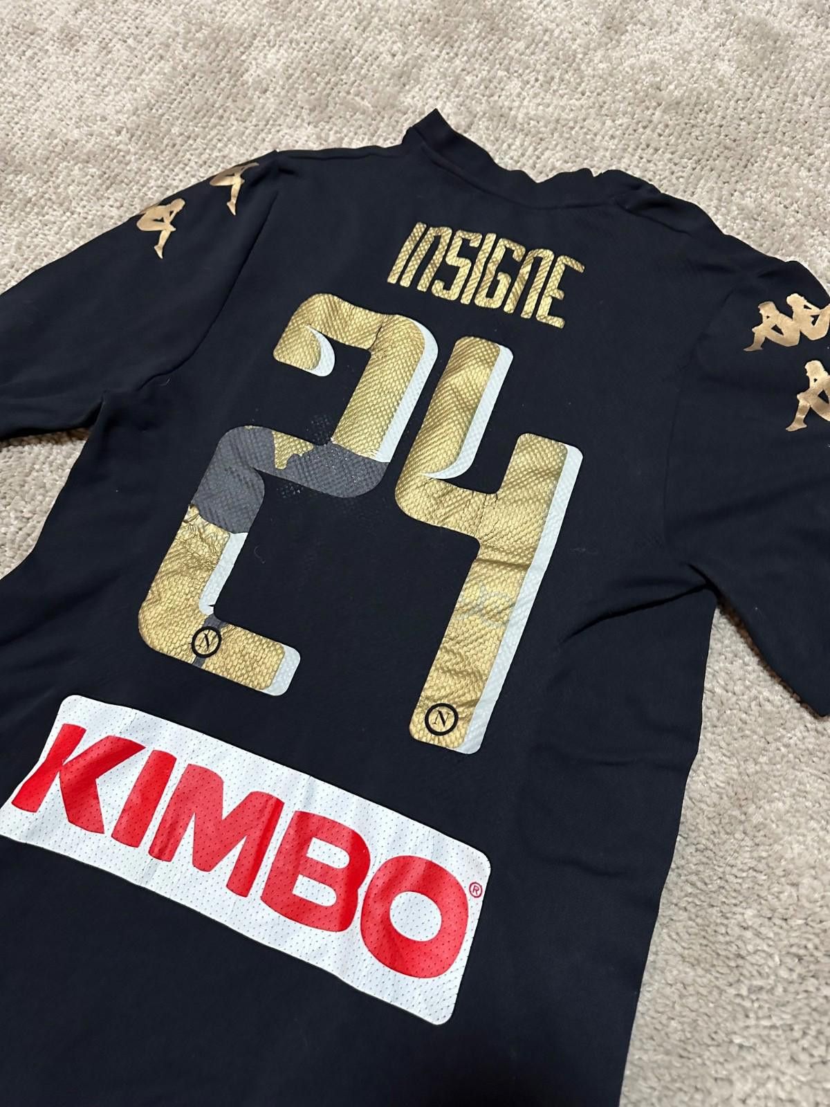 Kappa PLAYER ISSUE SSC NAPOLI 2016/17 SOCCER FOOTBALL SHIRT JERSEY Size US XL / EU 56 / 4 - 8 Thumbnail