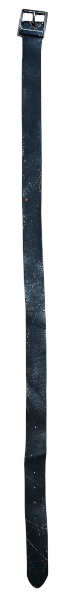 Japanese Brand SEGMENT RUPERT PAINT SPLASH DESIGN LEATHER BELT Size 36 - 1 Thumbnail