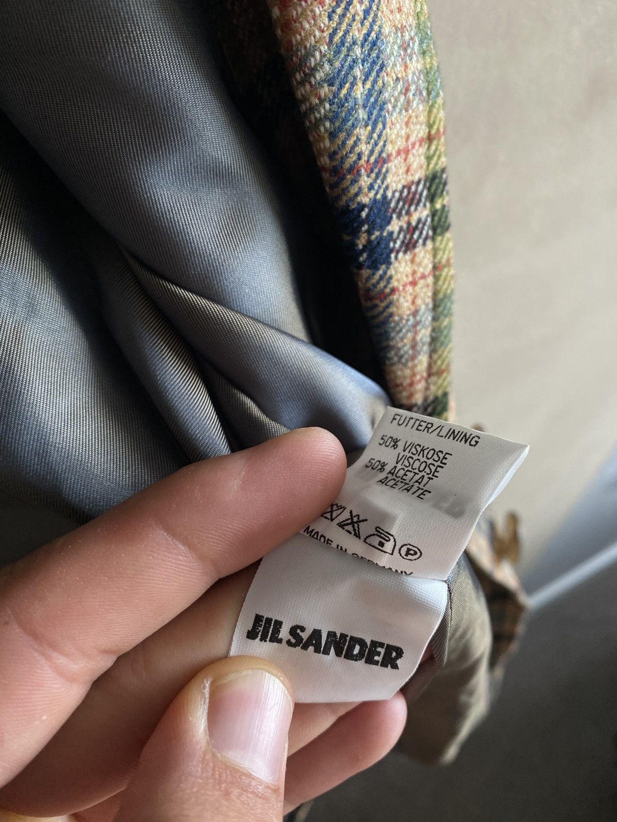 Jil Sander Vintage Jil Sander Dead Stock Blazer Size S / US 4 / IT 40 - 10 Thumbnail