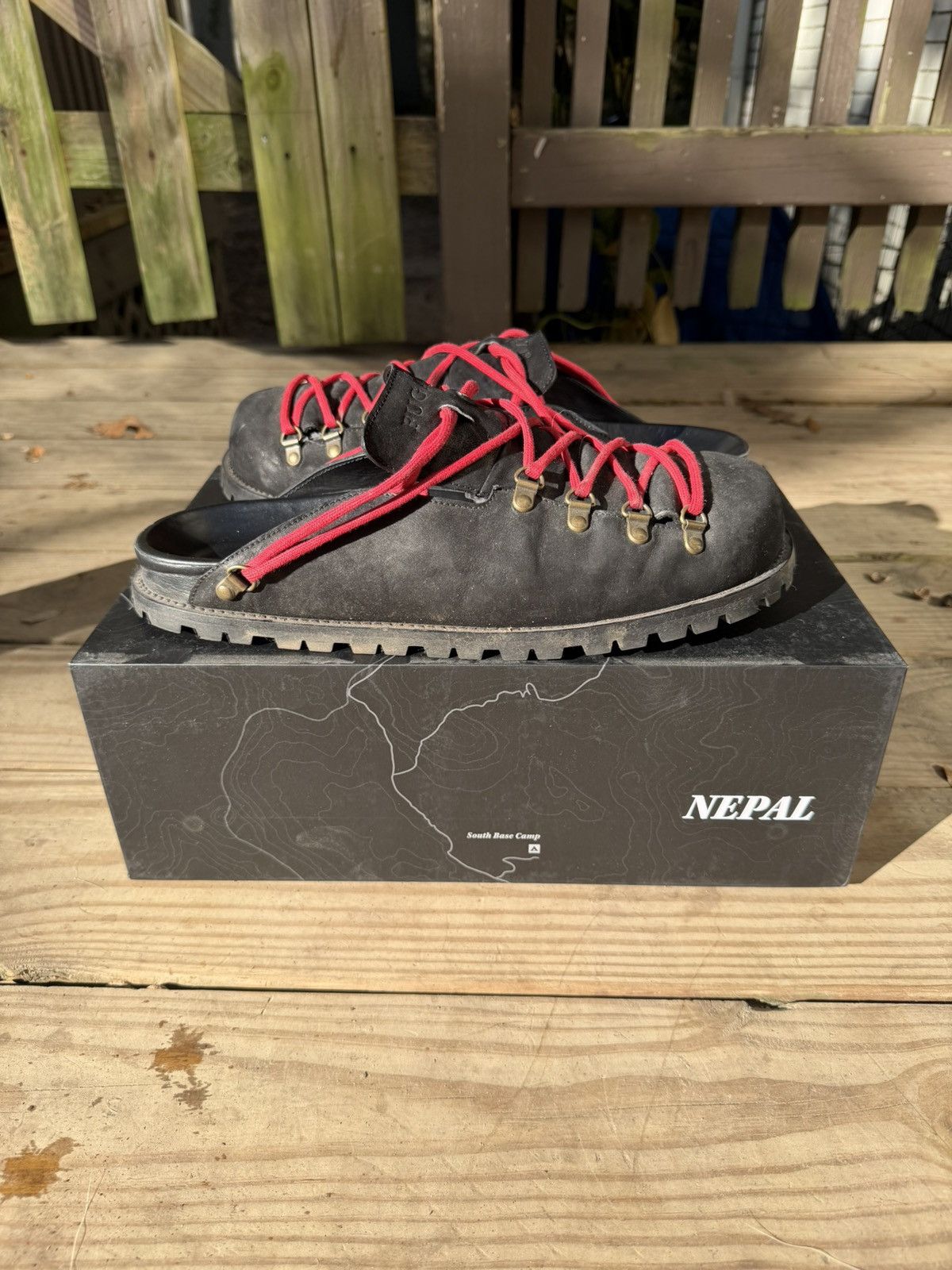 Fugazi Fugazi Tibet Original Black/Red M13 Size US 13 / EU 46 - 5 Thumbnail