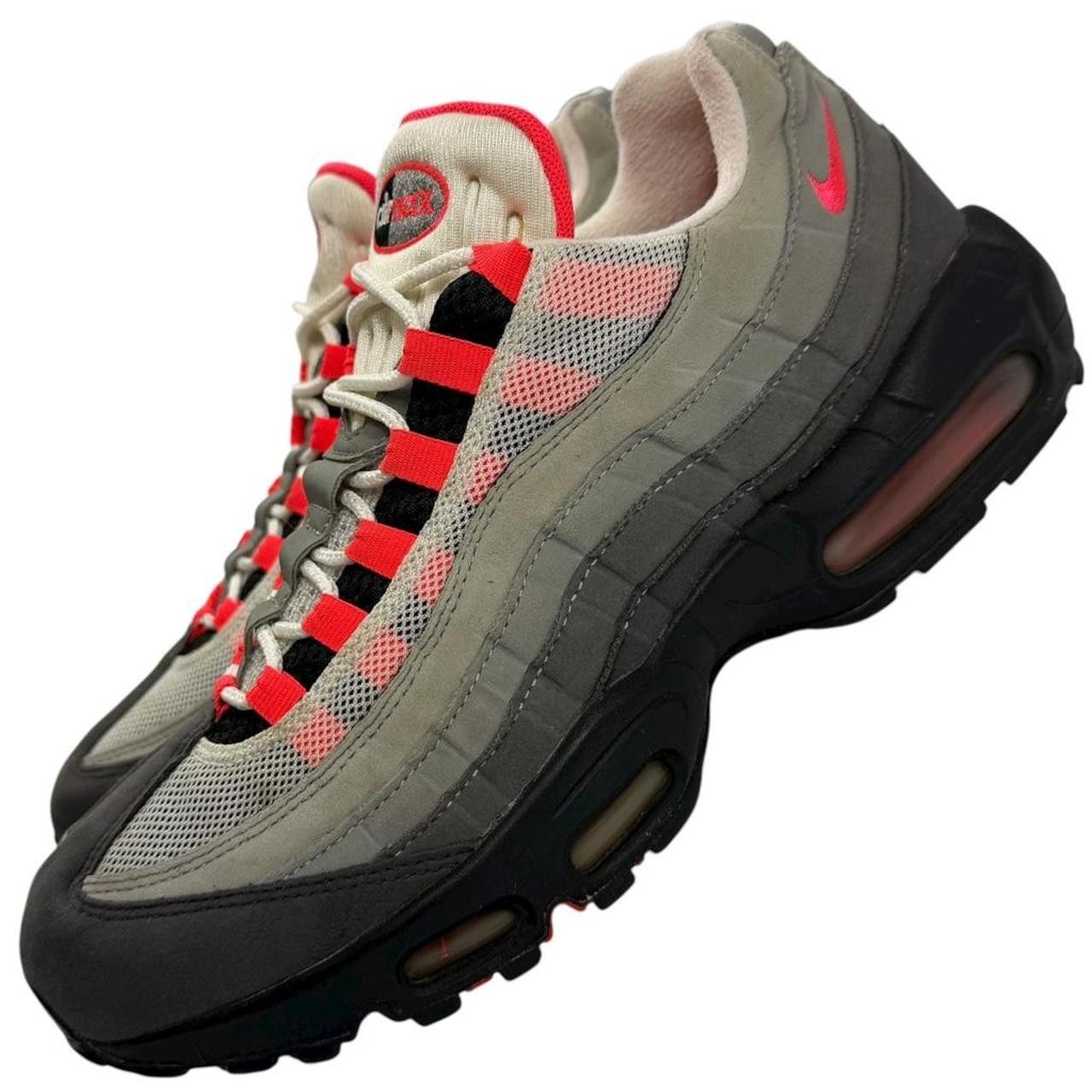 Nike Nike Air Max 95 OG Solar Red 2018 - Size US 10.5 / EU 44.5 Size US 10.5 / EU 43-44 - 2 Thumbnail
