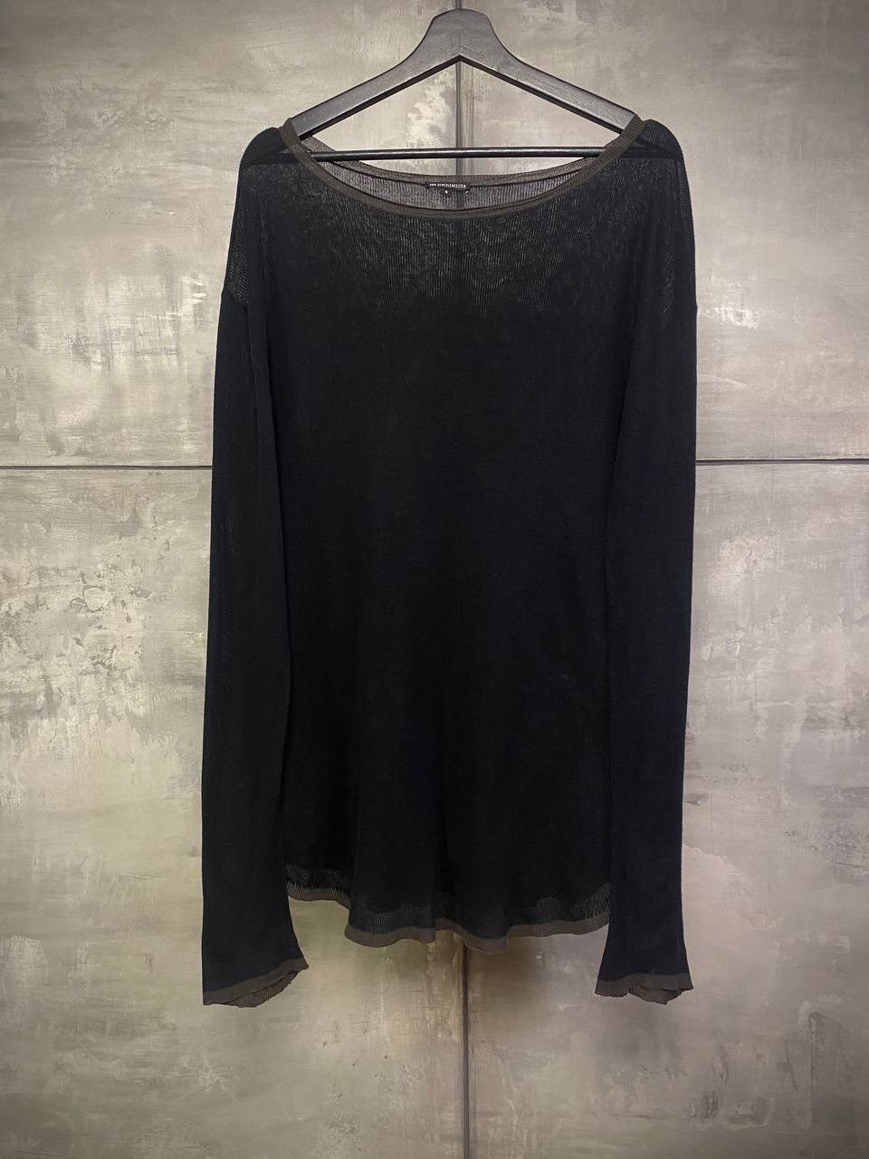 Pre-owned Ann Demeulemeester Cotton Sweater M-l