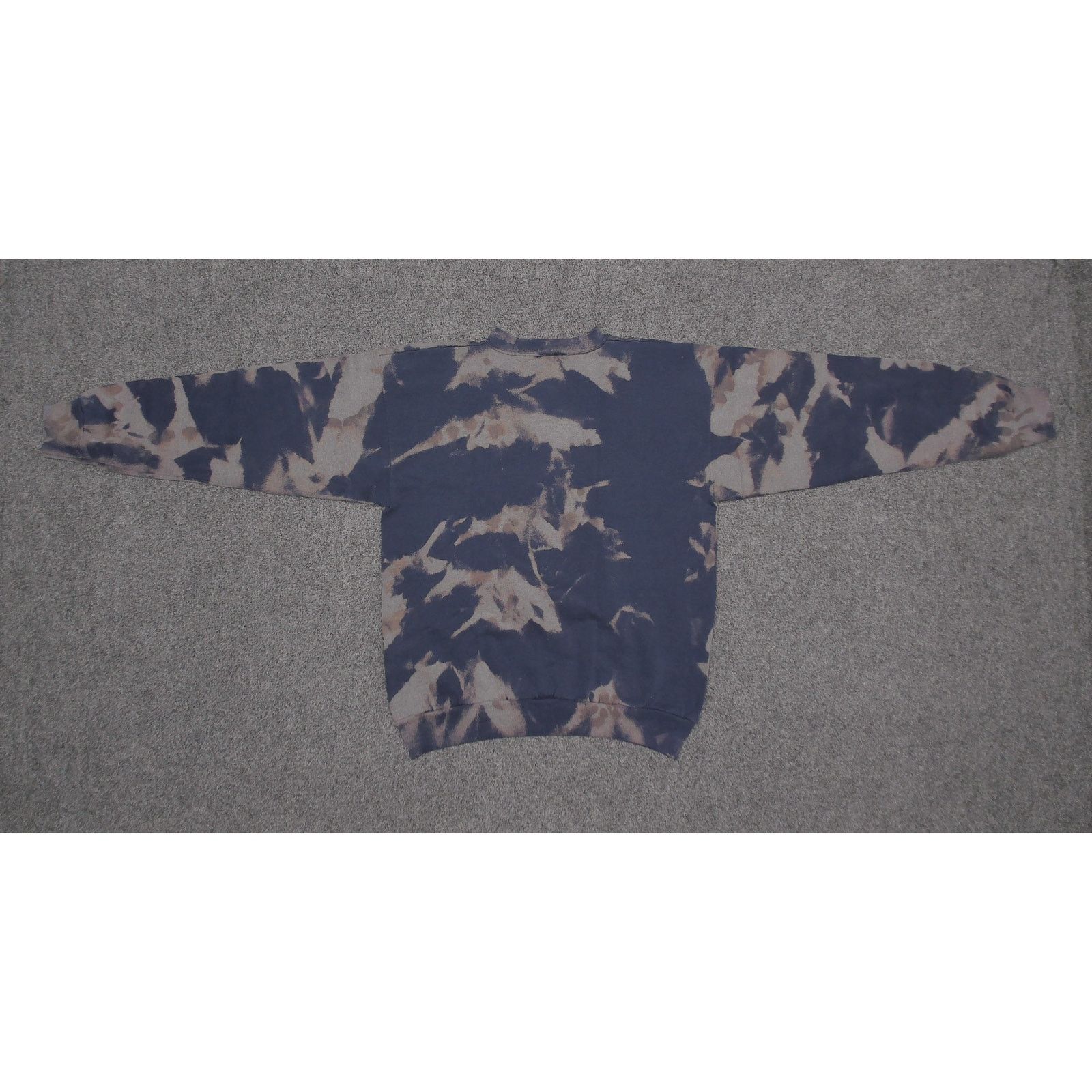 Tultex VTG Streetwear 1993 Custom Bleach Dye Michigan Crewneck Size US L / EU 52-54 / 3 - 6 Thumbnail