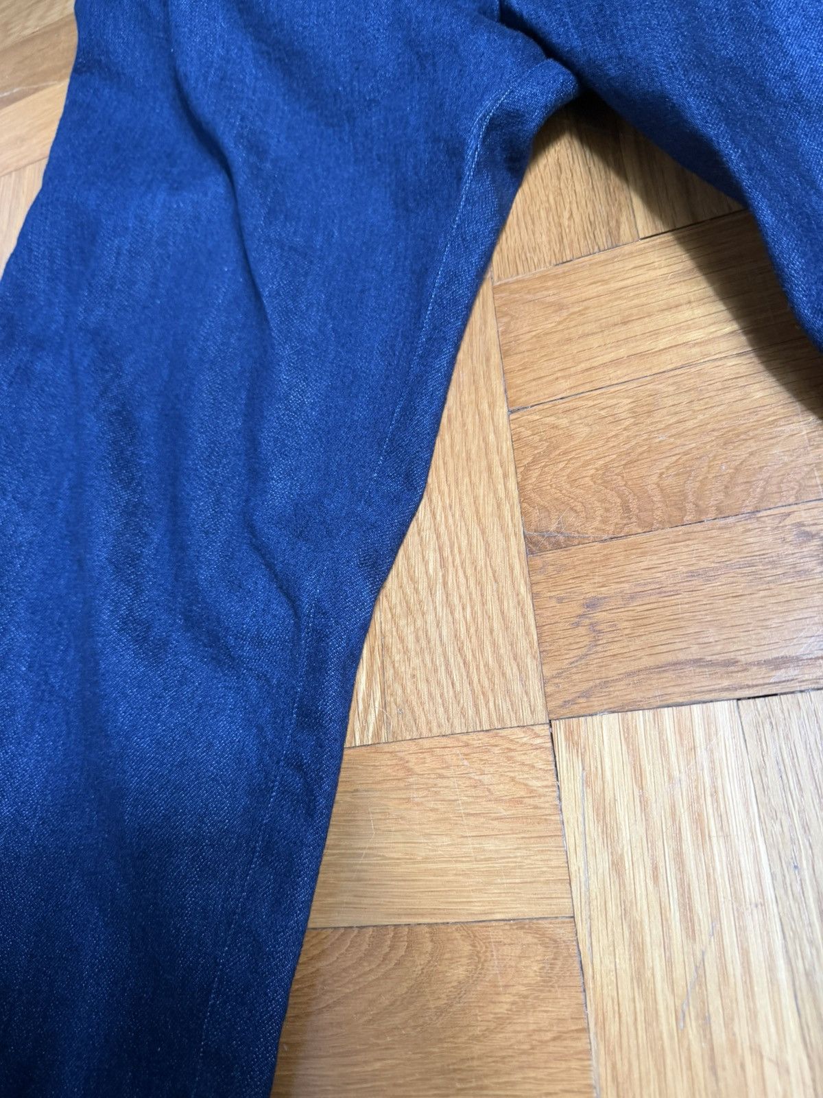 A.PRESSE A.Presse no.22 washed wide denim pants Size US 32 / EU 48 - 6 Thumbnail