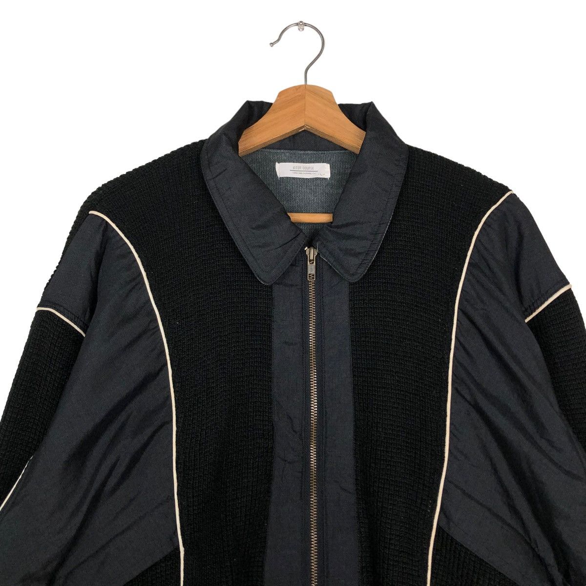 Japanese Brand 🔥VINTAGE BIKER BOMBER JACKET INTER COURSE ISSEY MIYAKE Size US L / EU 52-54 / 3 - 3 Thumbnail