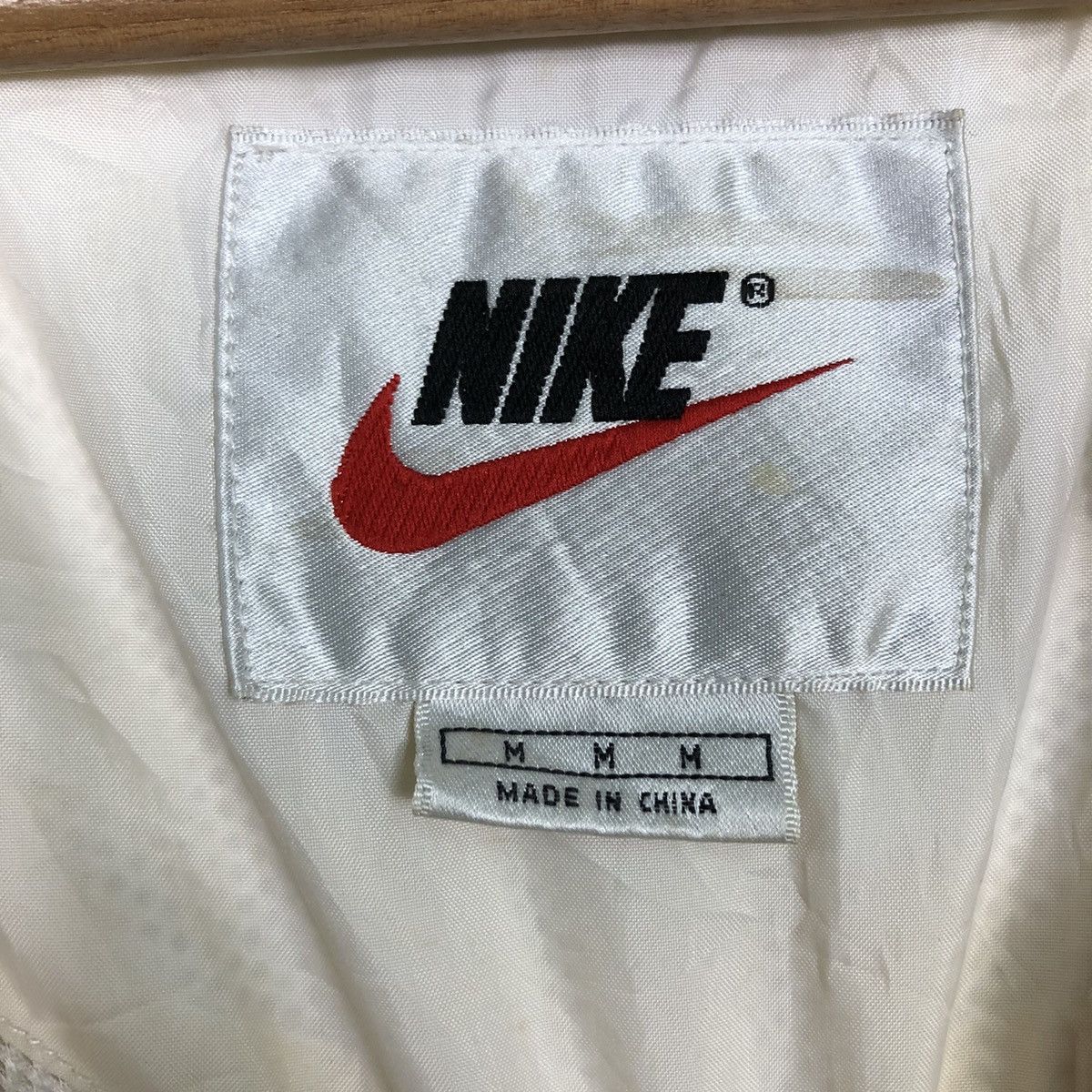 Nike 📌Vintage Anorak Zipper Jacket Nike Big Swoosh BackHit Size US M / EU 48-50 / 2 - 19 Thumbnail
