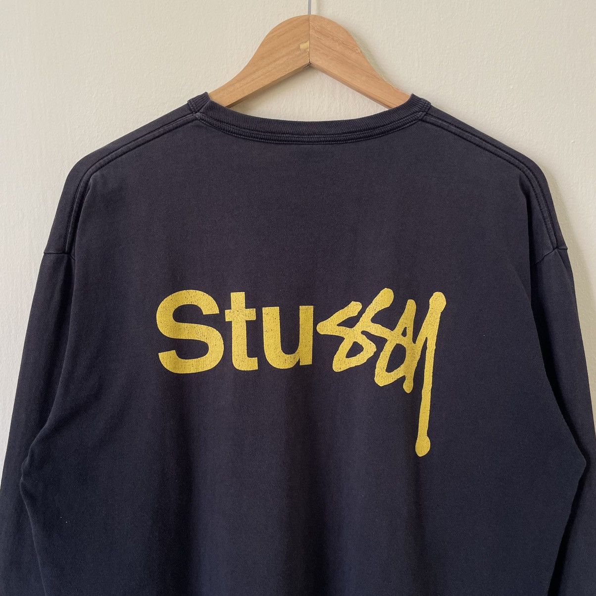 Stussy Vintage Thrashed Y2K Stussy Rasta Tee Shirt Size US L / EU 52-54 / 3 - 4 Thumbnail