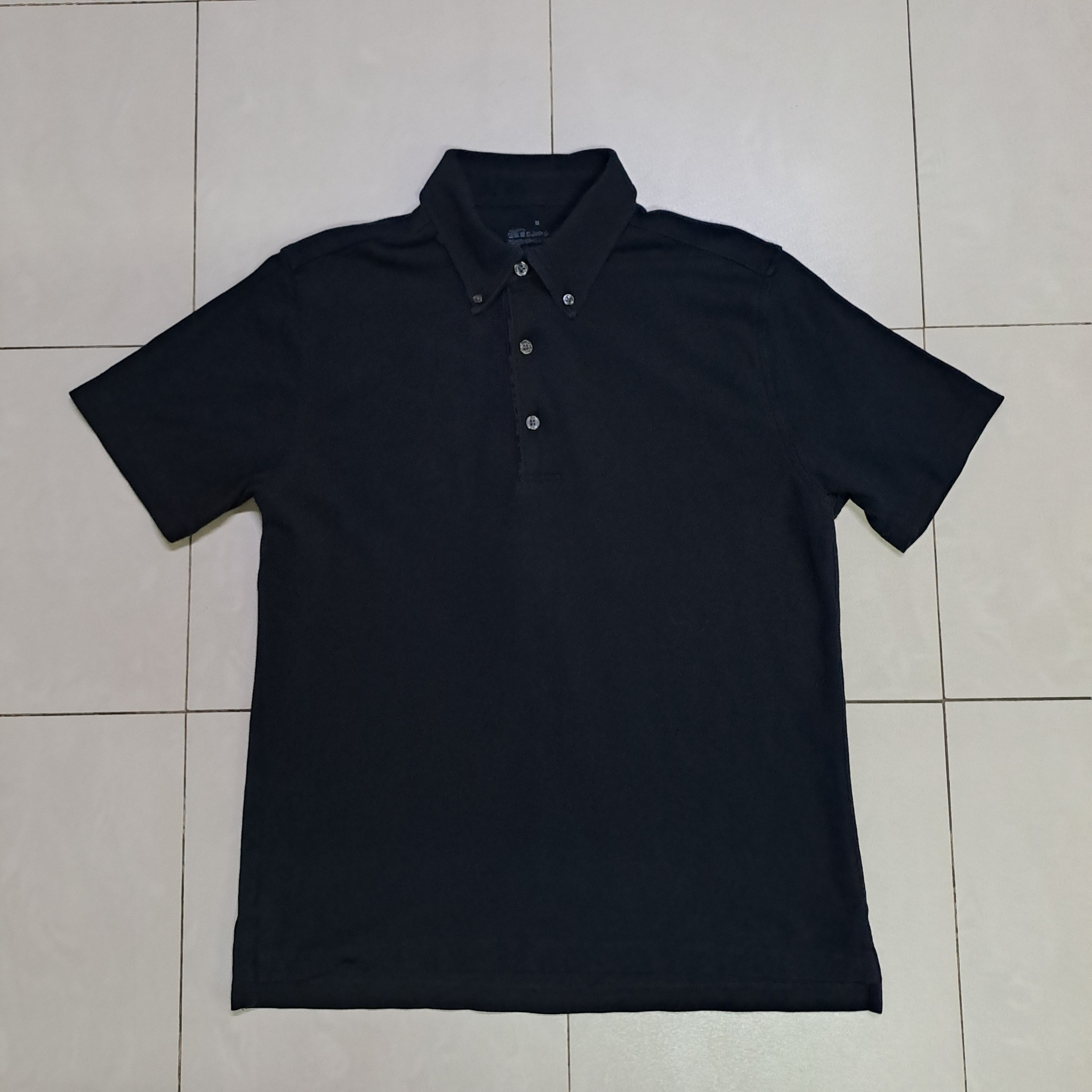 Muji Muji Plain Polo Shirt Size US S / EU 44-46 / 1 - 2 Thumbnail