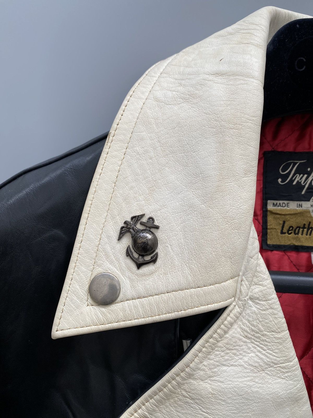 Vintage Triple 6- 666- Double Rider Leather Jacket Size US S / EU 44-46 / 1 - 7 Thumbnail