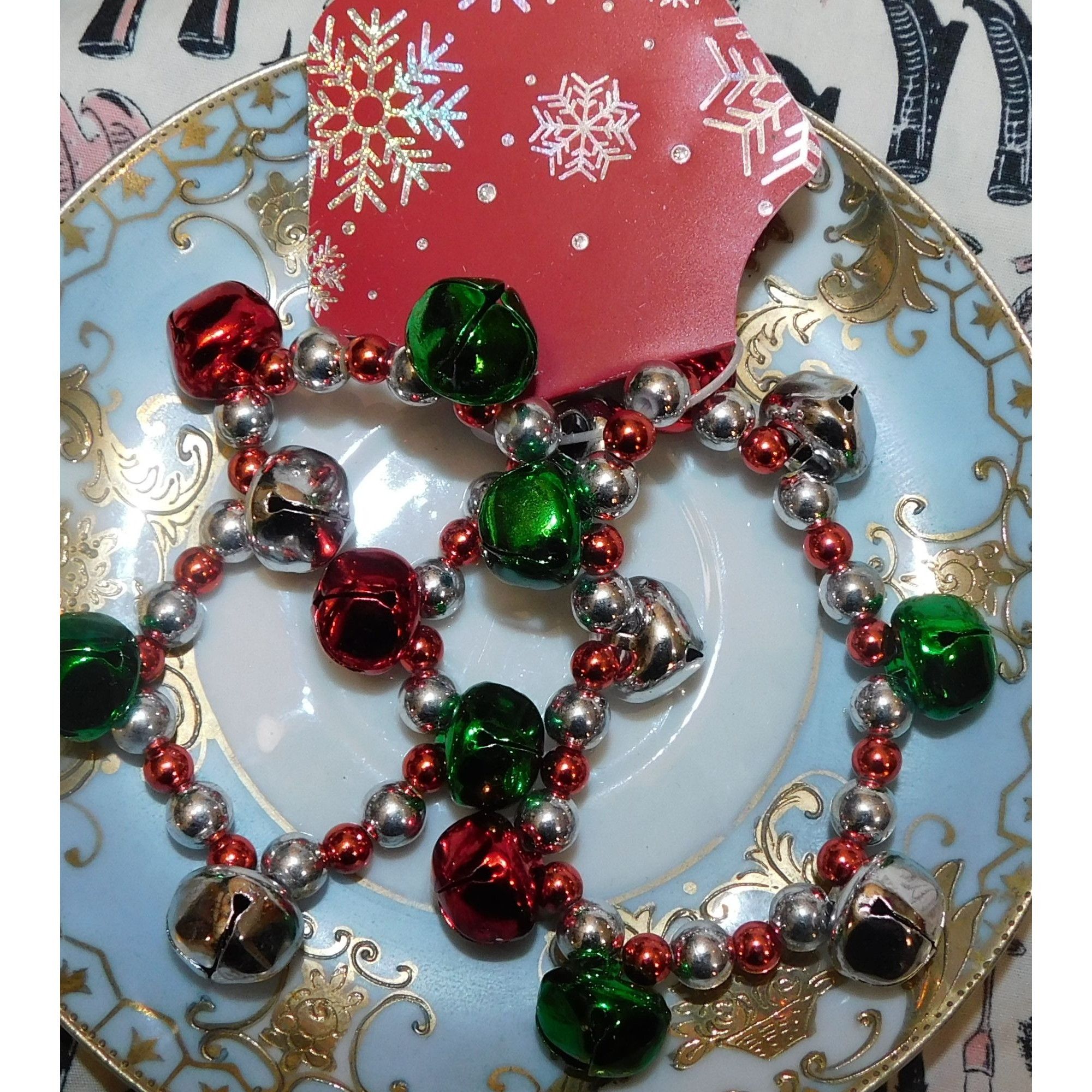 Other Holiday Jingle Bell Stretch Bracelets (Set of 2) Size ONE SIZE - 1 Thumbnail