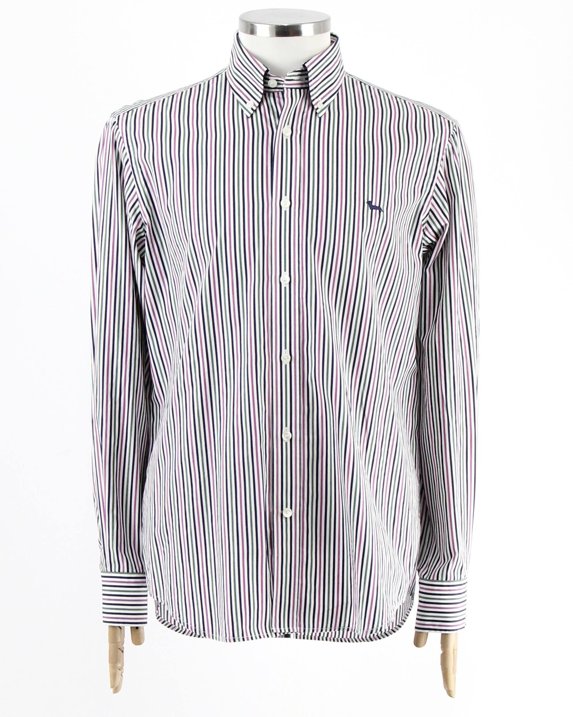 Harmont & Blaine HARMONT&BLAINE Striped shirt with logo Size US XL / EU 56 / 4 - 1 Thumbnail