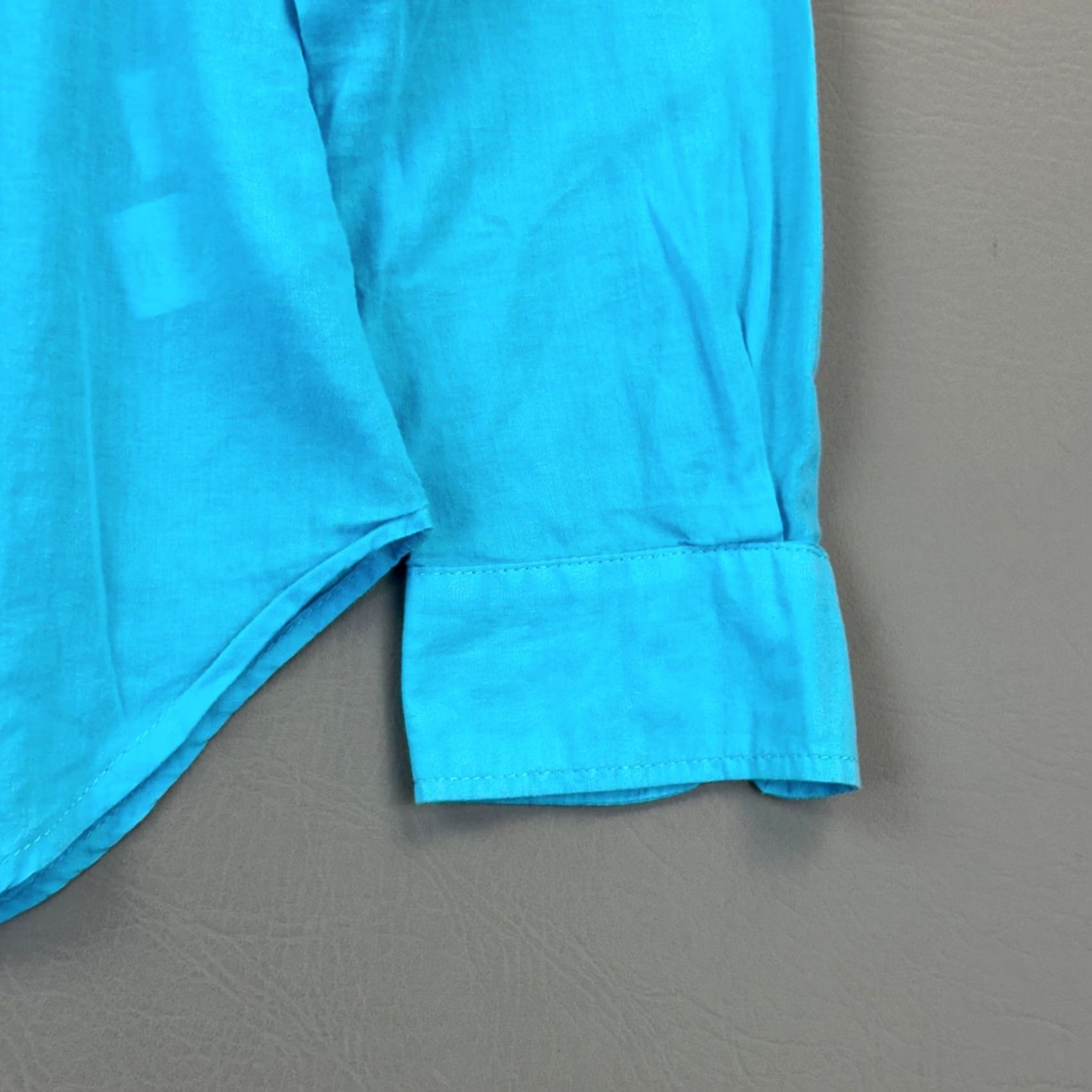 Lilly Pulitzer Lilly Pulitzer Shirt Women's XS Blue Anna Maria Long Sleeve Button Down Size XS / US 0-2 / IT 36-38 - 3 Thumbnail